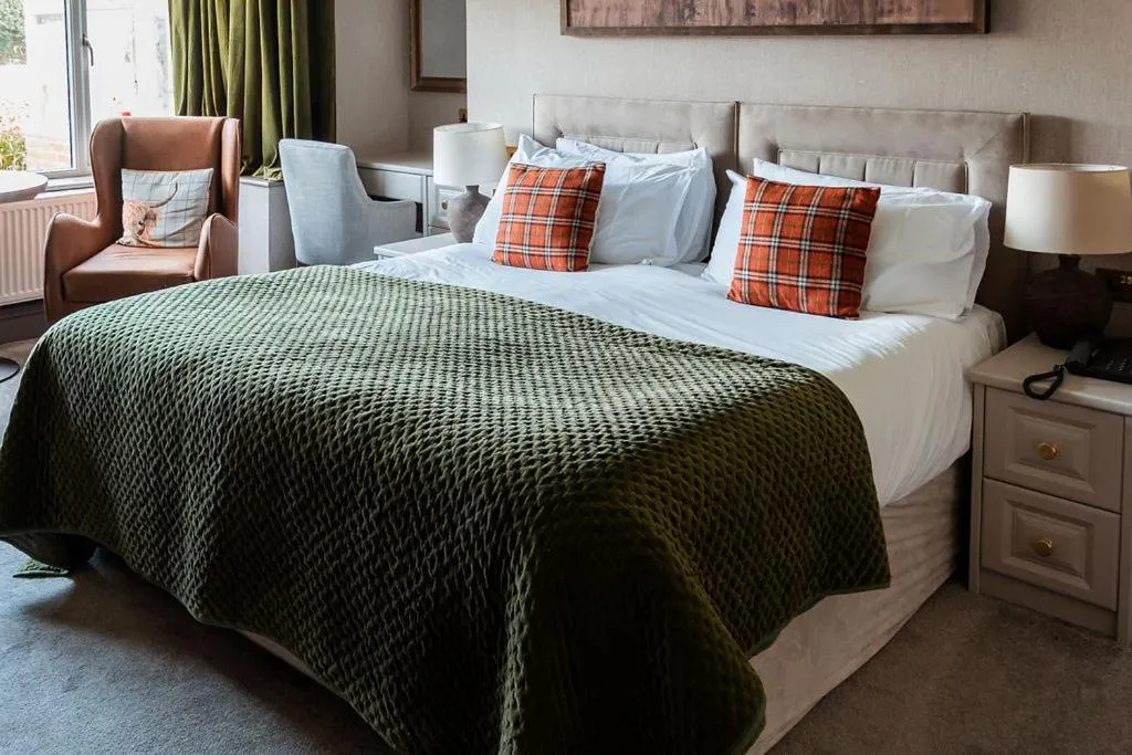 Bed in The Inn on the Moor Hotel