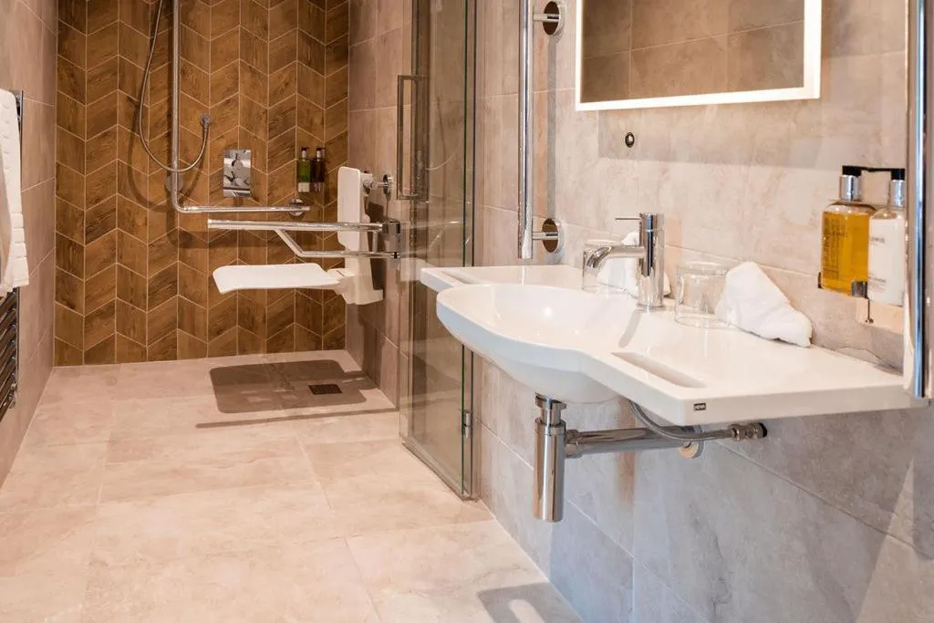Bathroom in The Inn on the Moor Hotel
