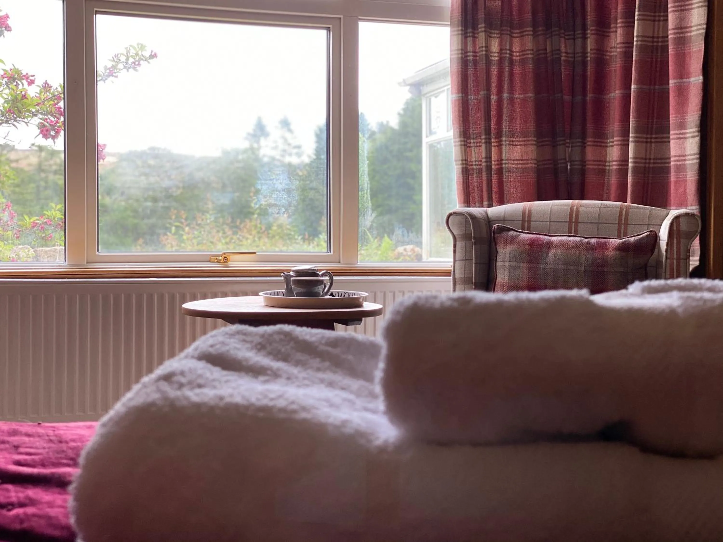 Bed in The Inn on the Moor Hotel