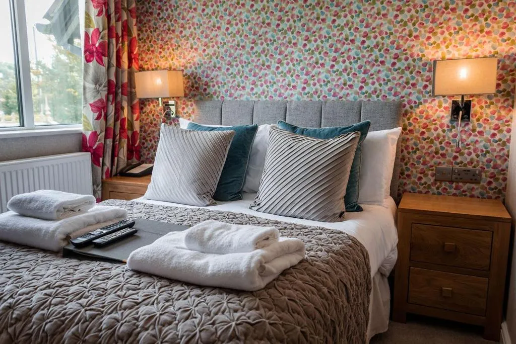 Bed in The Inn on the Moor Hotel