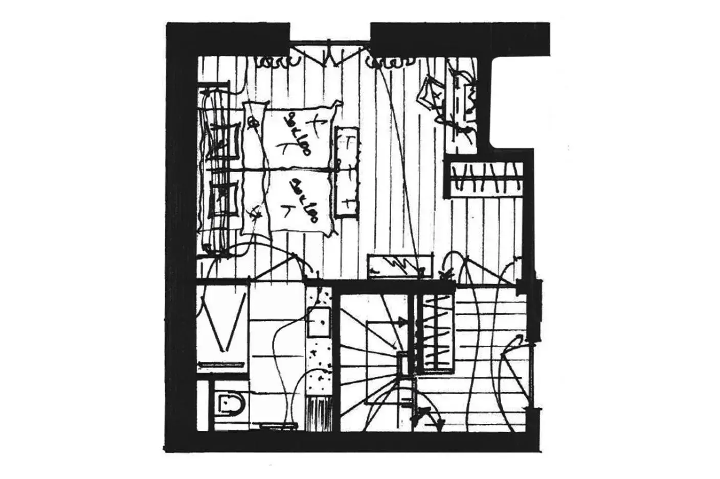 DUPLEX SUITE WITH BALCONY in Hotel Beauregard DUPLEX SUITE WITH BALCONY in Hotel Beauregard