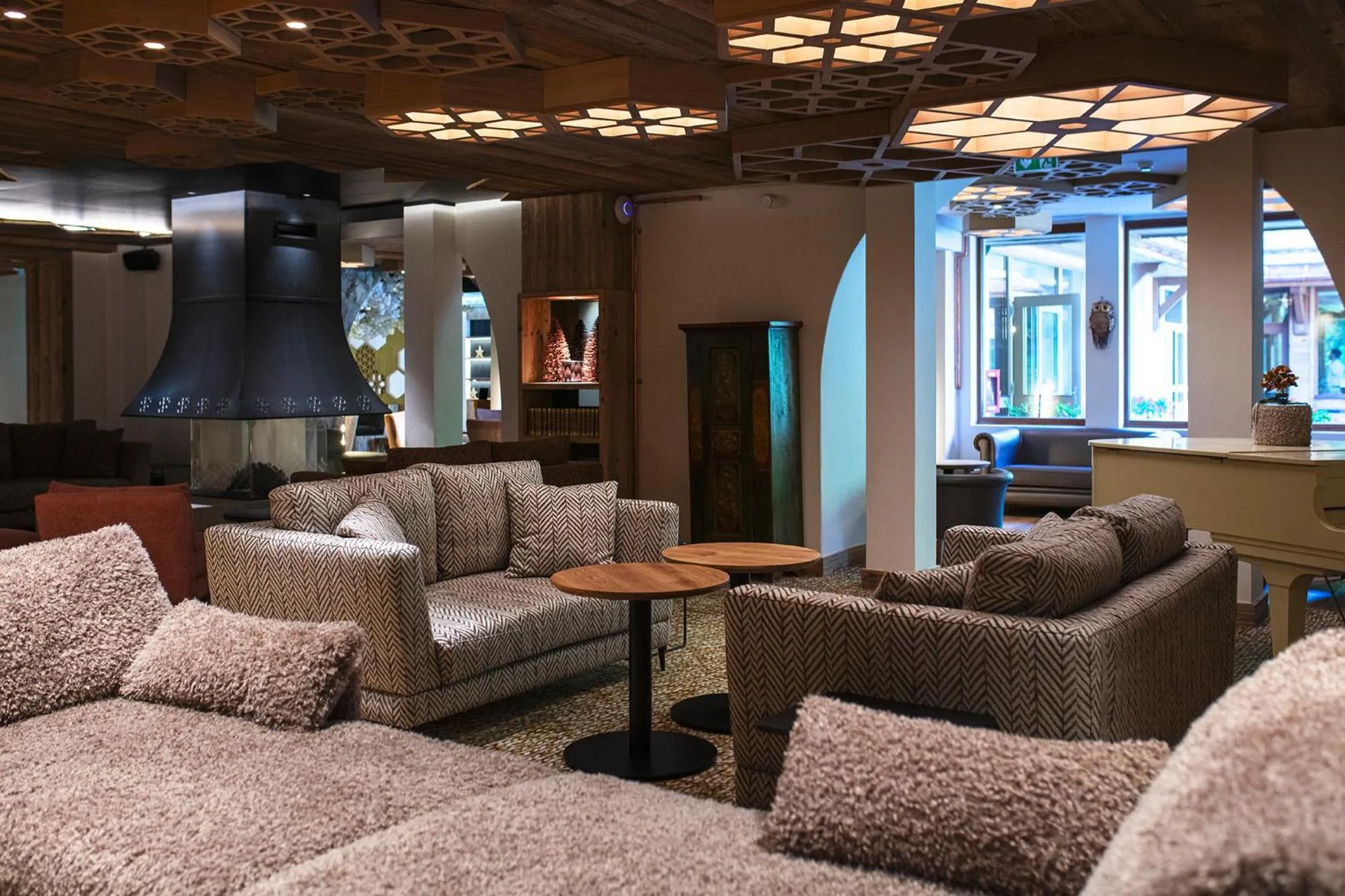 Living room in Hotel Beauregard