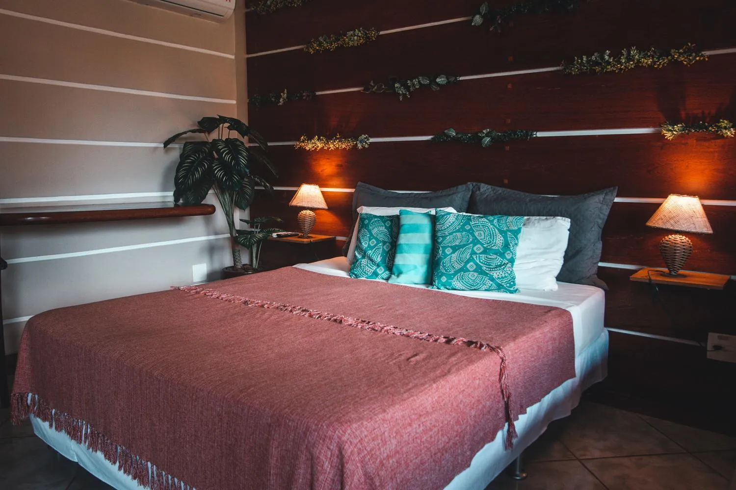 Bed in Bacana Hotel Boutique