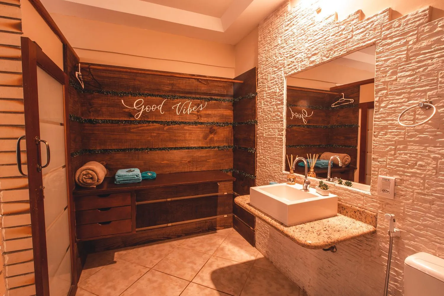 Bathroom in Bacana Hotel Boutique