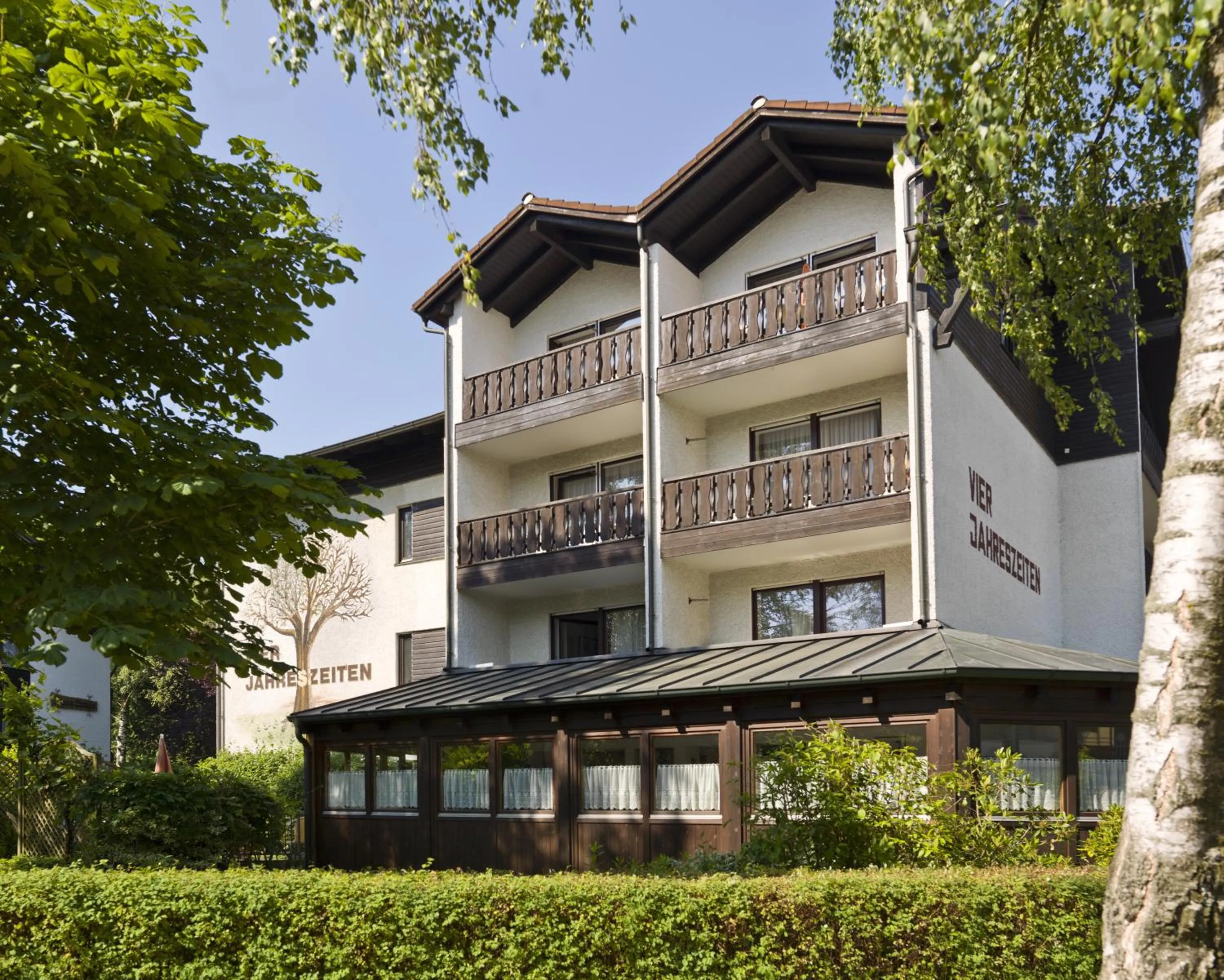 Property building in Hotel Garni Vier Jahreszeiten