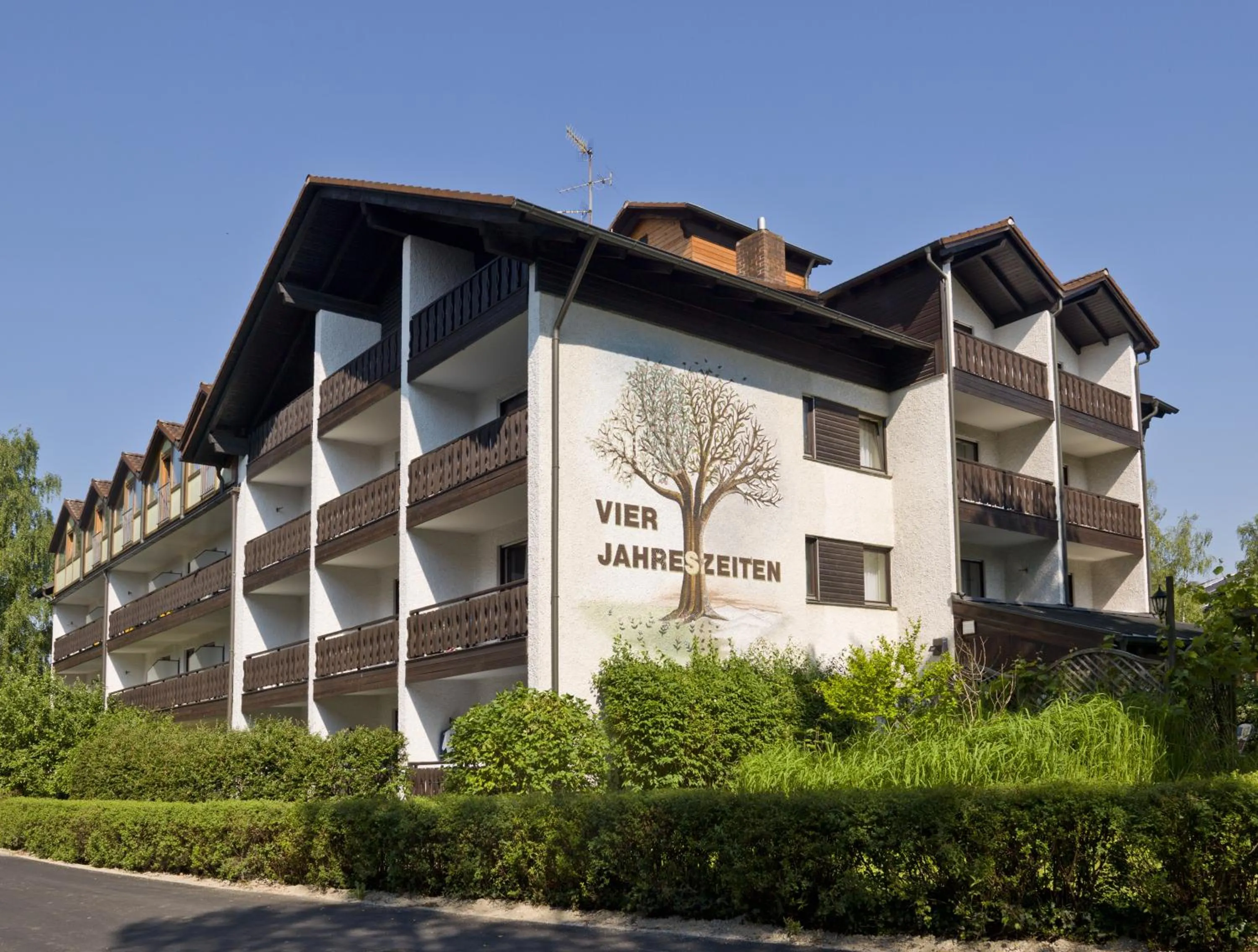 Property building in Hotel Garni Vier Jahreszeiten