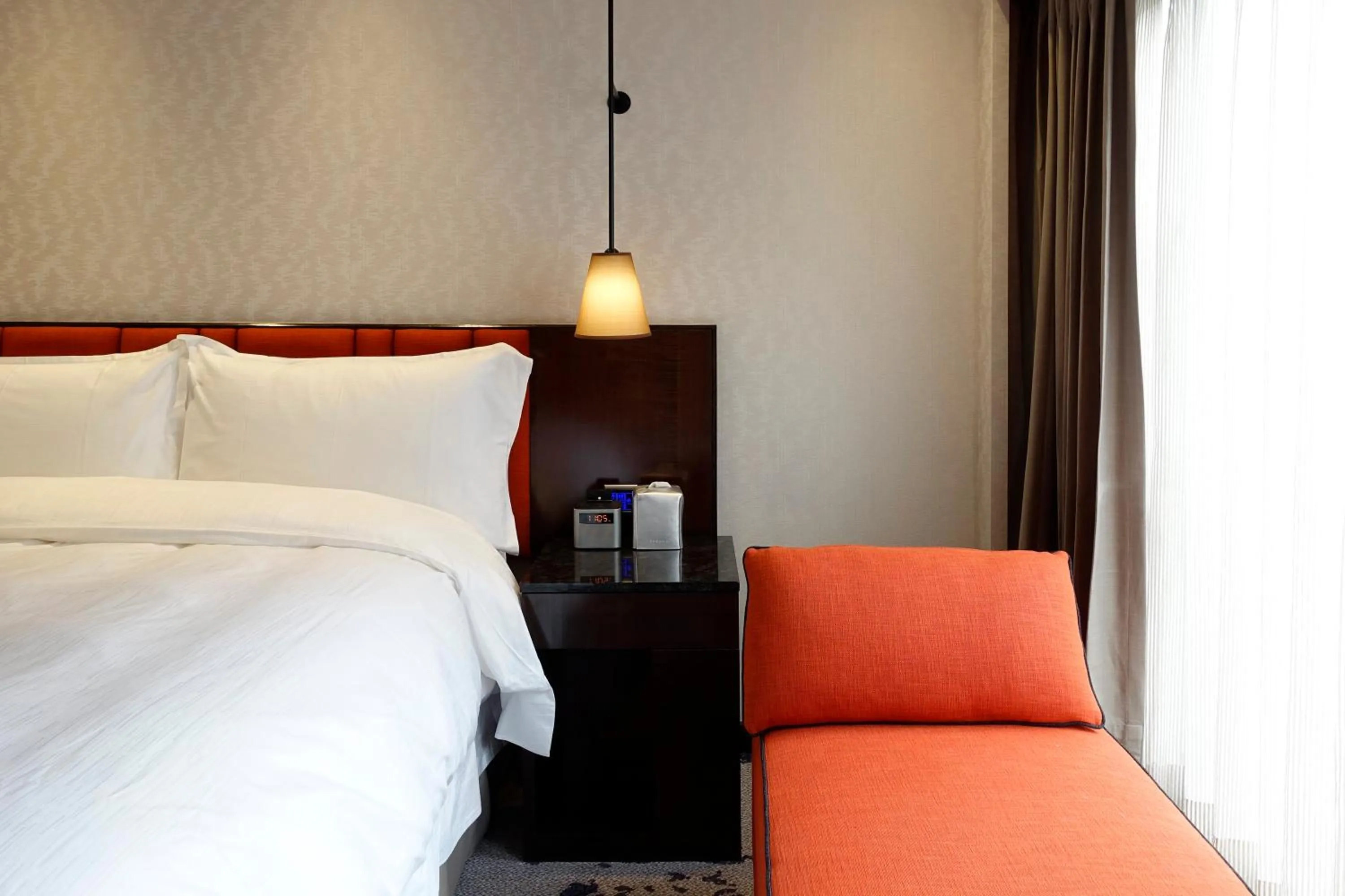 Bed in Tango Inn Taipei ZhongShan