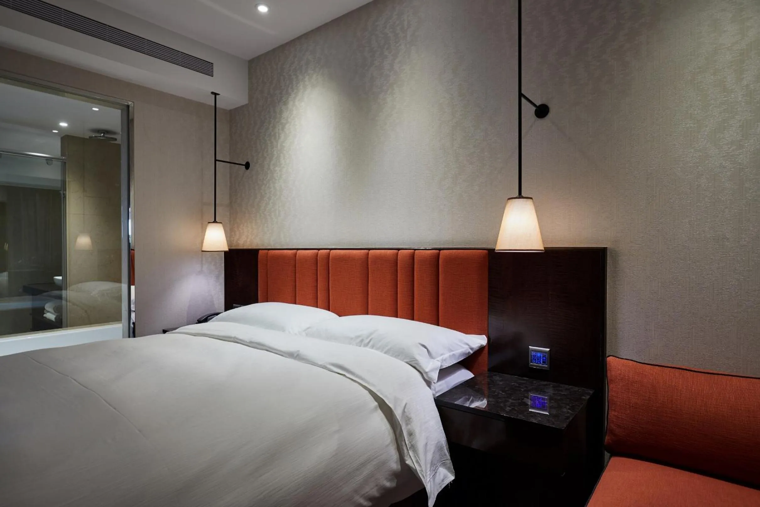 Bed in Tango Inn Taipei ZhongShan