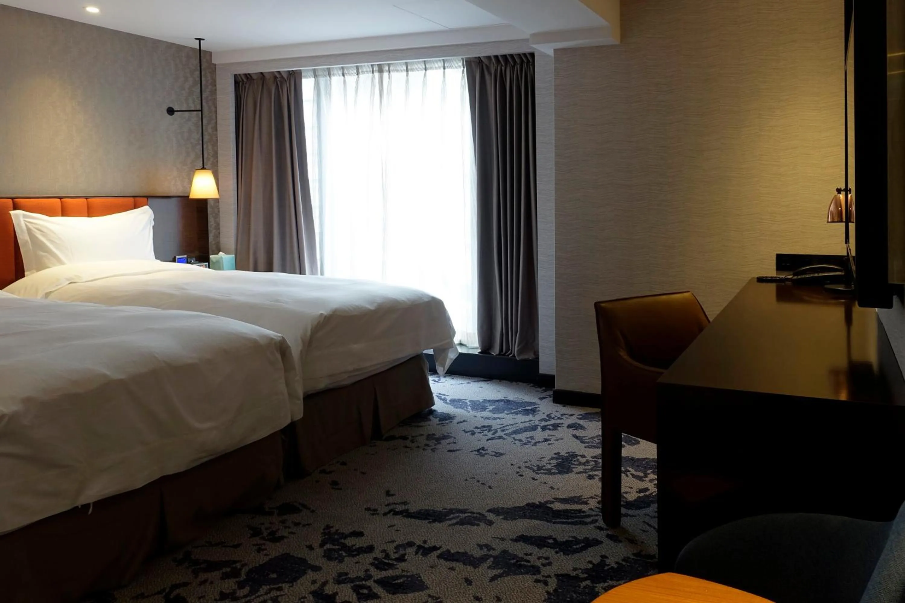 Bed in Tango Inn Taipei ZhongShan