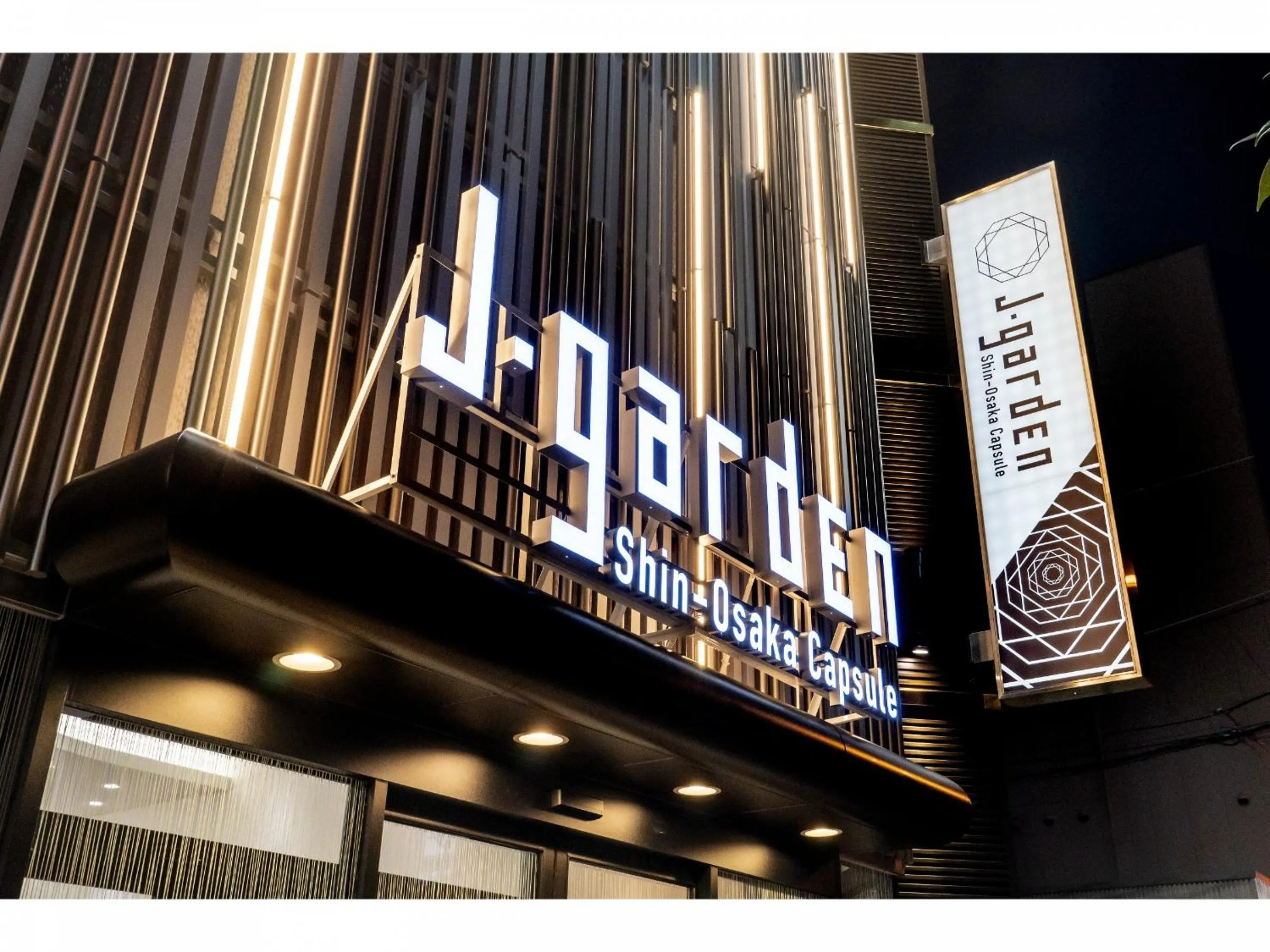Property building in Capsule Hotel J Garden Shin-Osaka