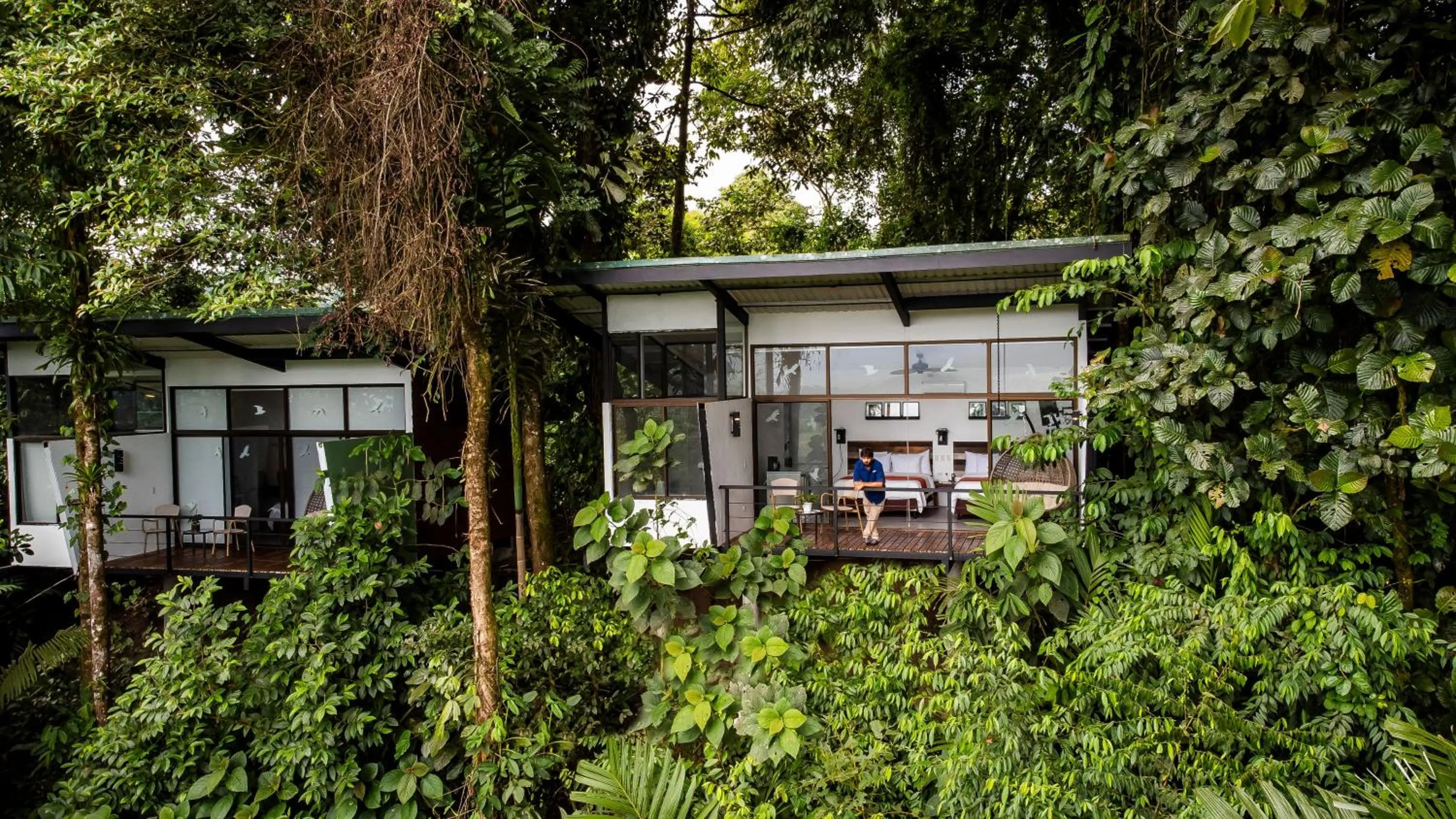 Garden in Sangregado Lodge