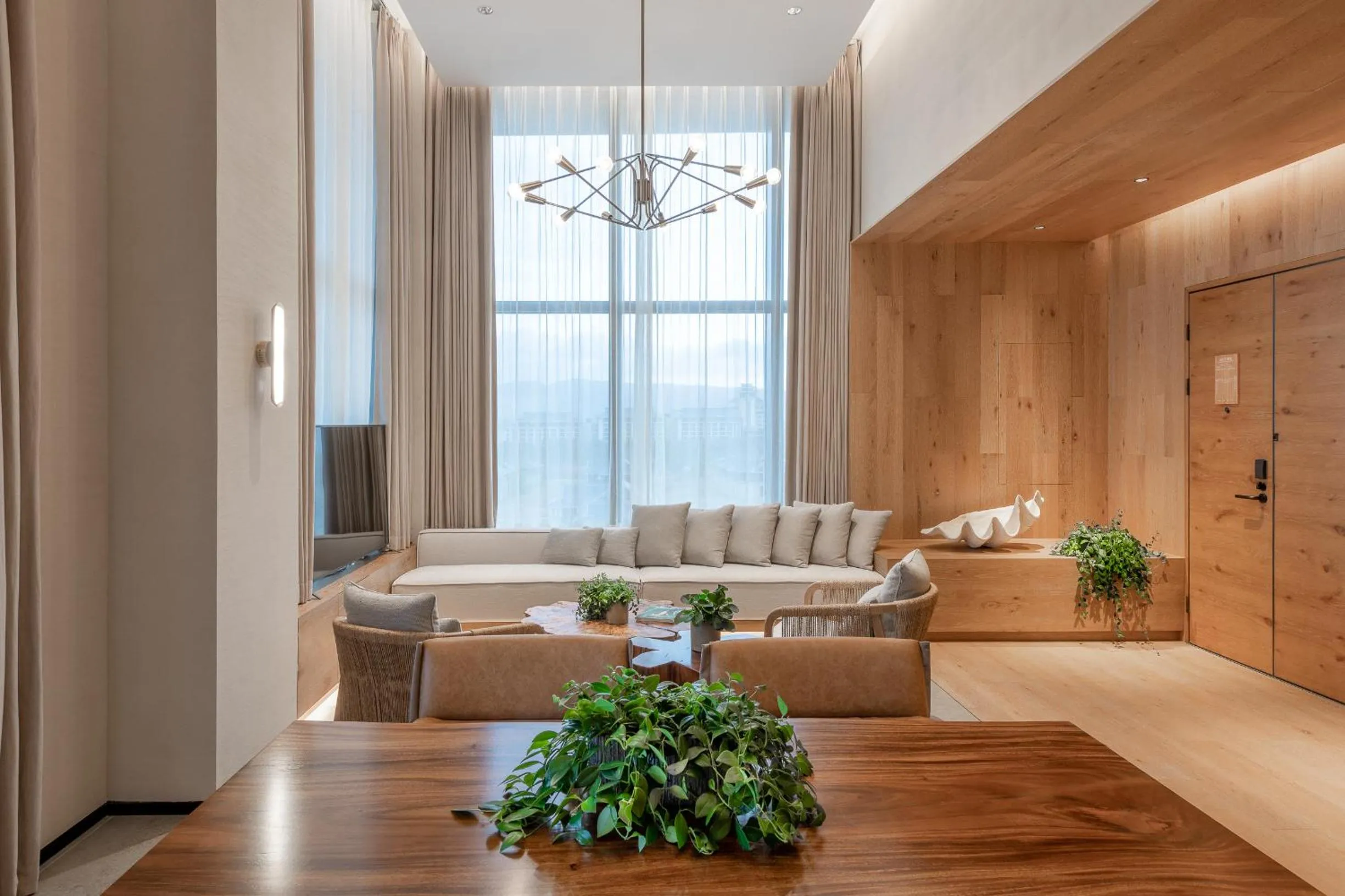 Living room in 1 Hotel Haitang Bay, Sanya