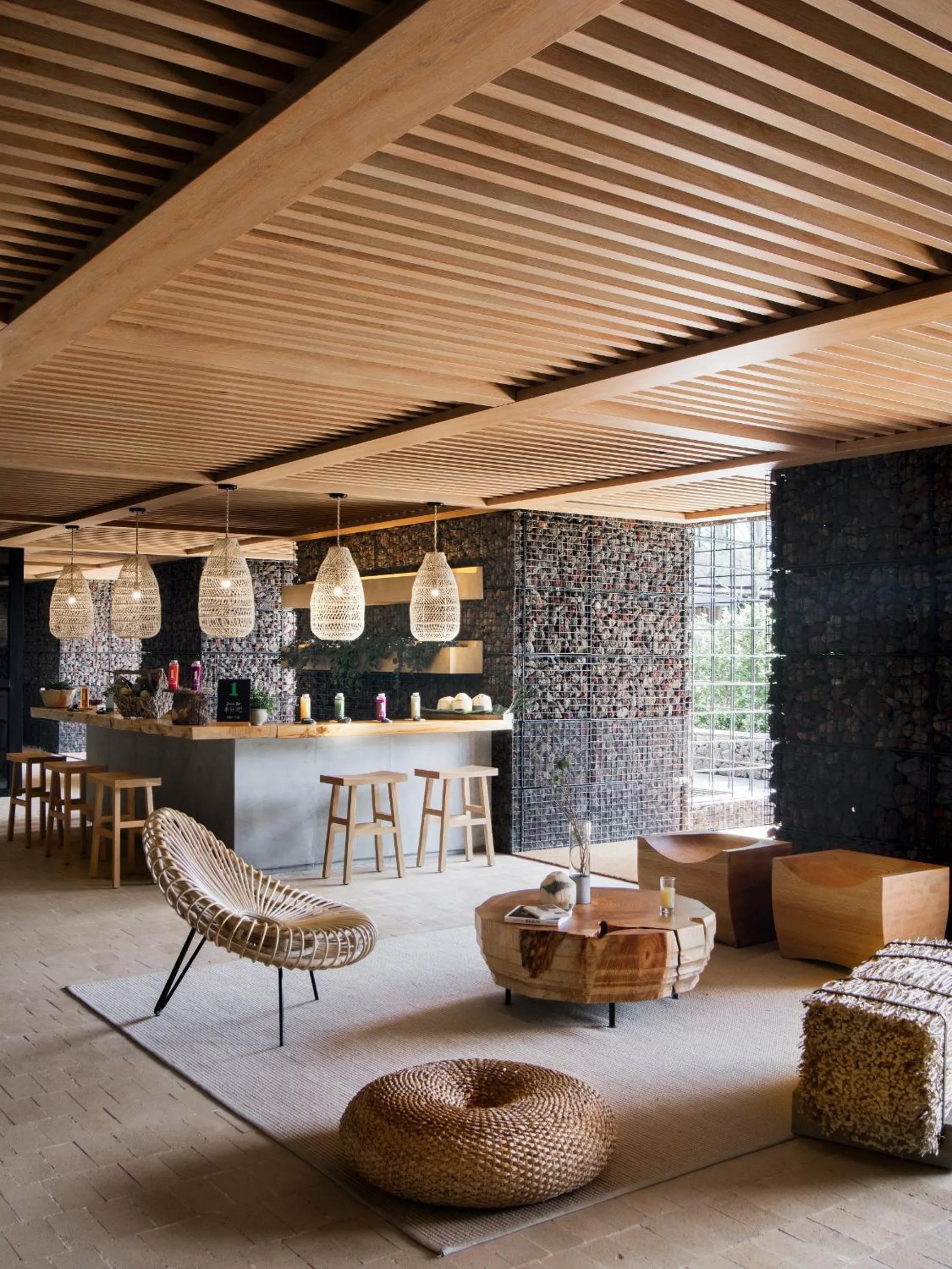 Seating area in 1 Hotel Haitang Bay, Sanya