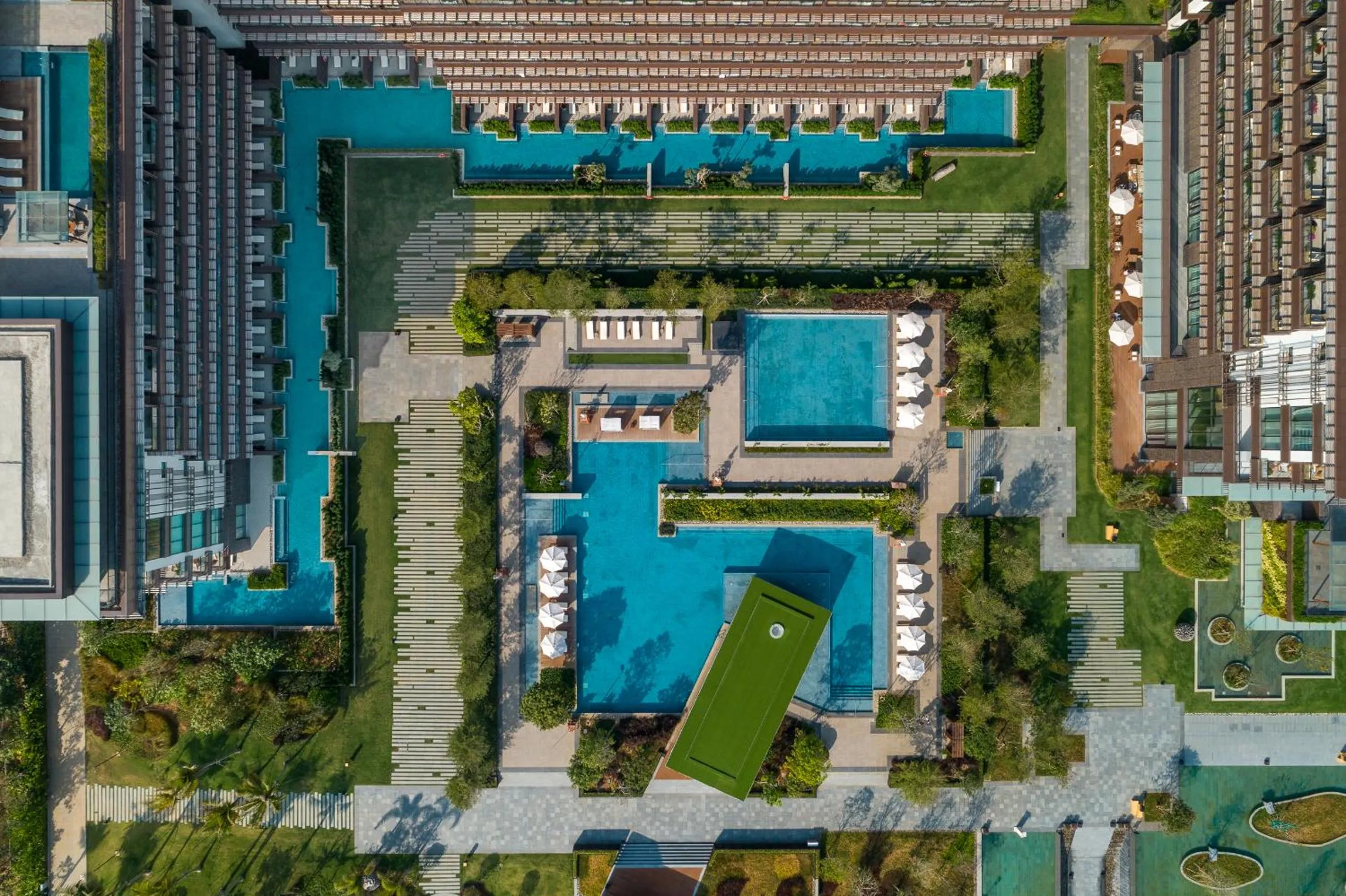 Bird's eye view in 1 Hotel Haitang Bay, Sanya