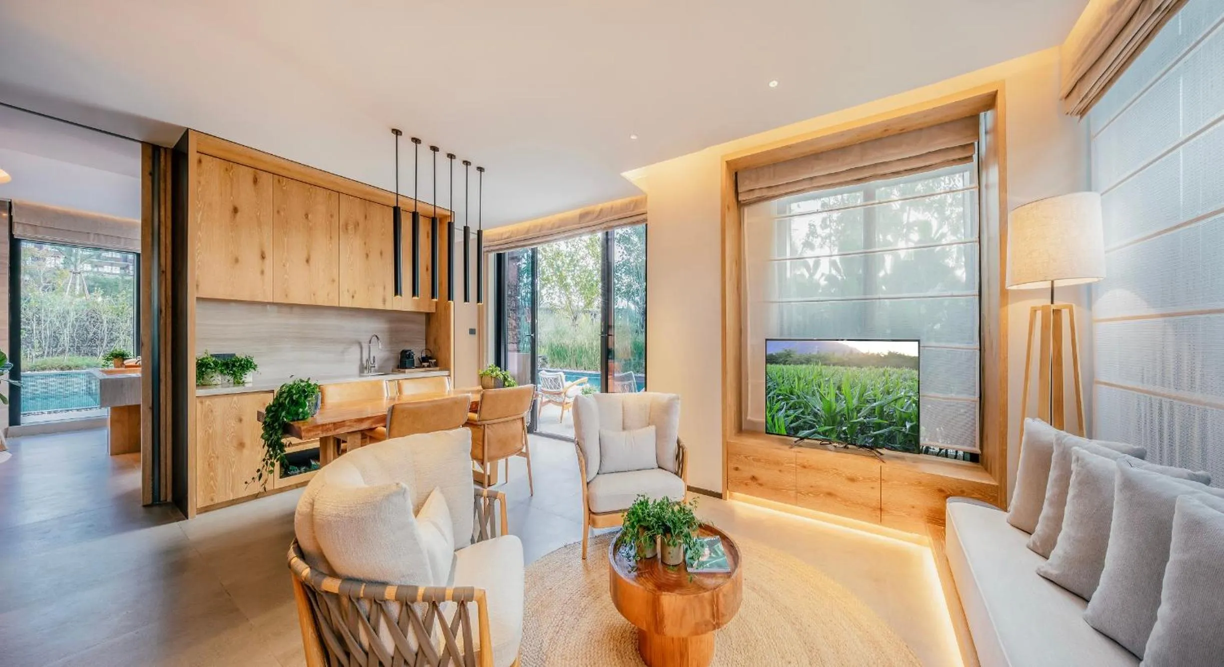 Living room in 1 Hotel Haitang Bay, Sanya