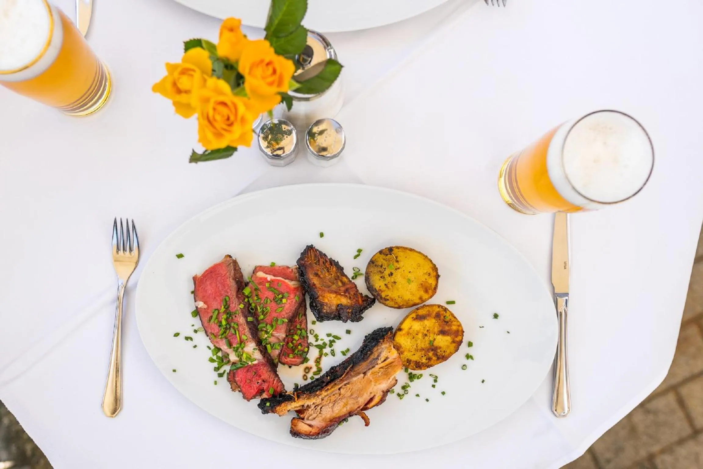 Food and drinks in Panoramahotel Grobauer