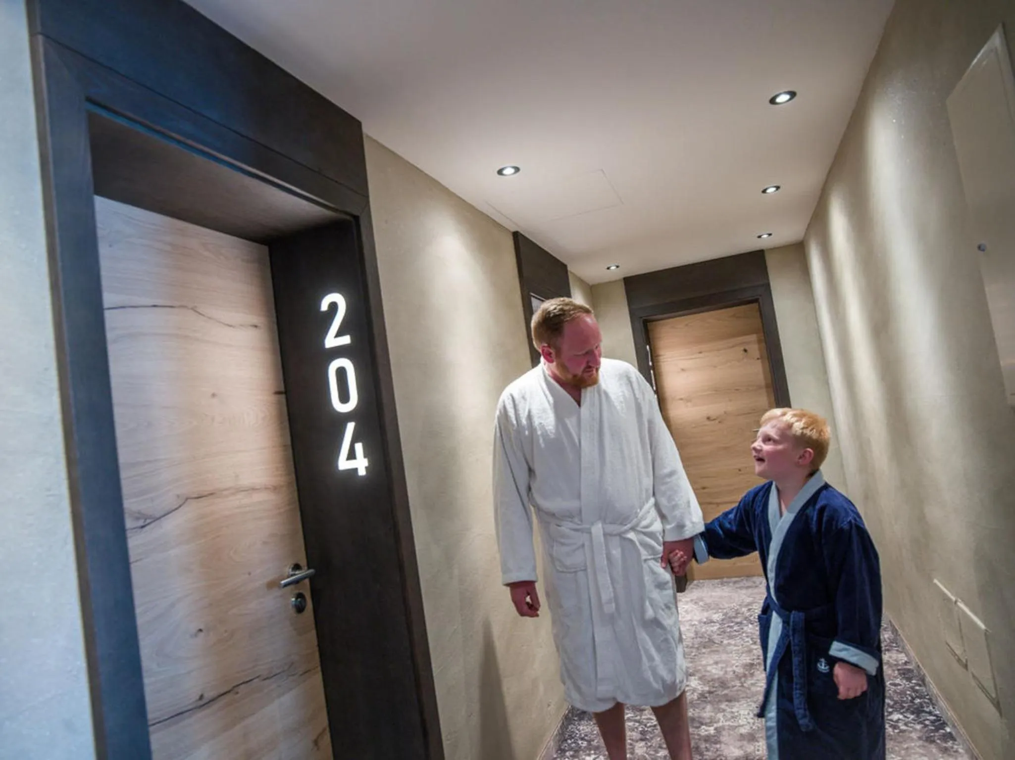 People in Panoramahotel Grobauer