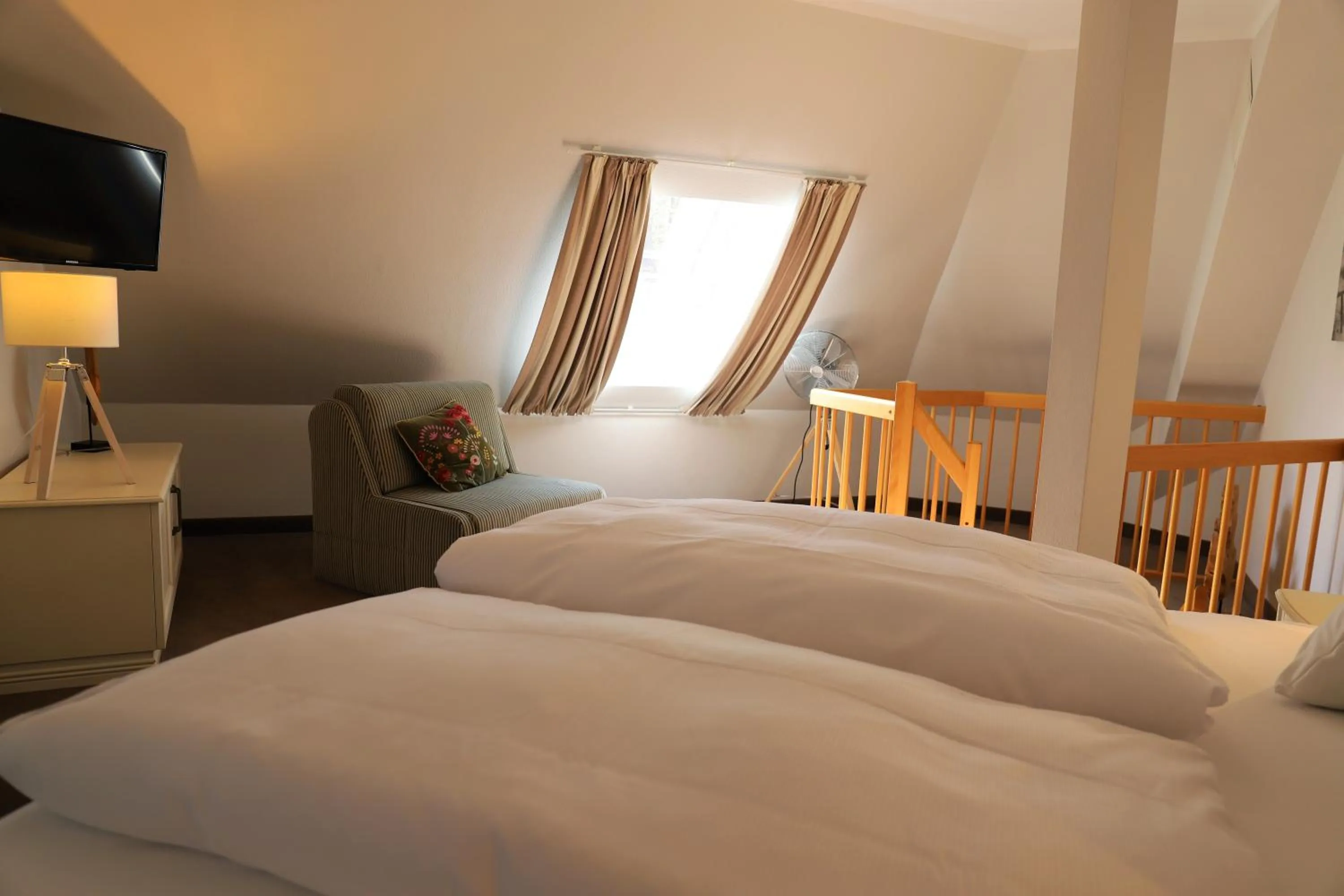 Bed in Hotel Wilhelmshöhe