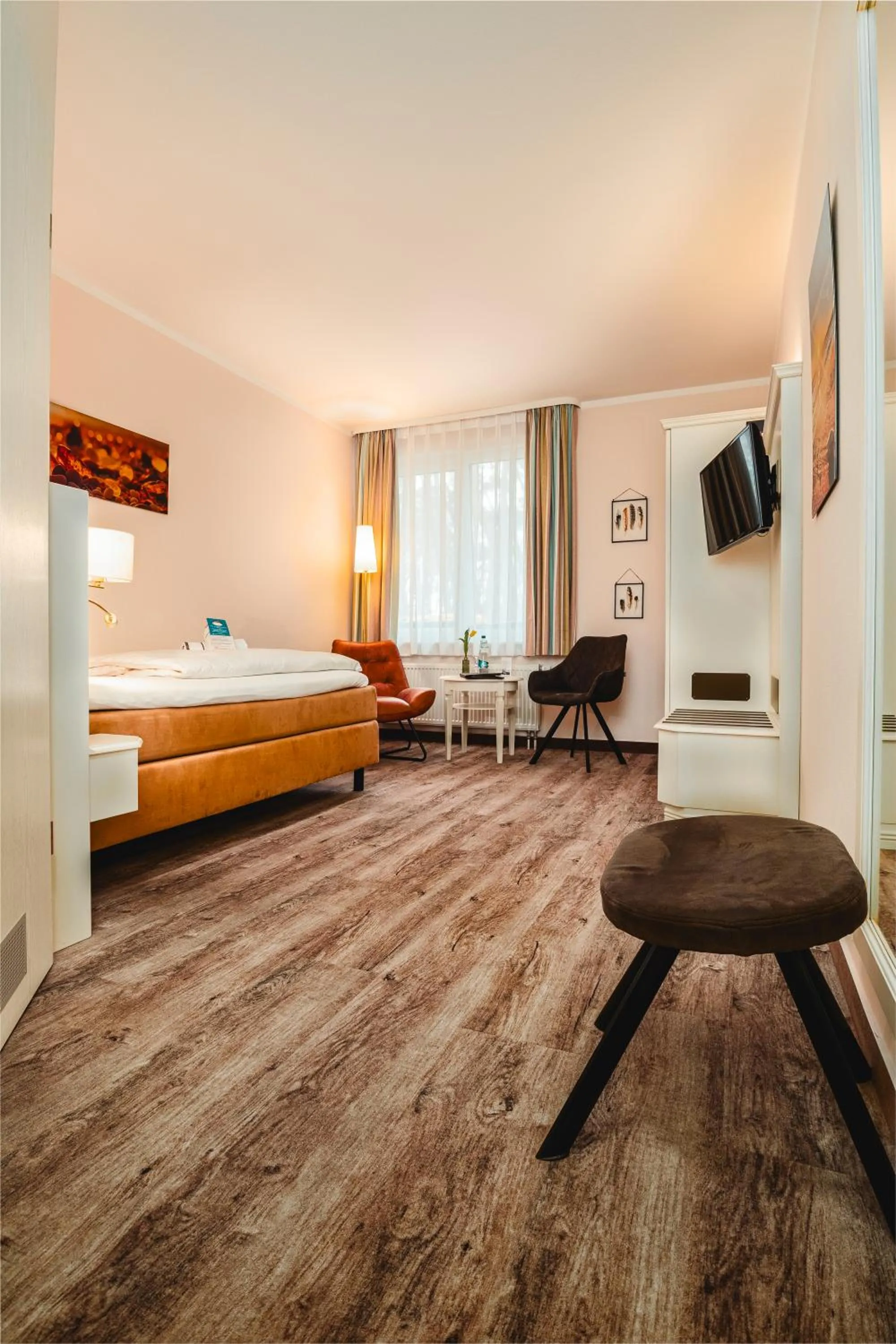 Bed in Hotel Wilhelmshöhe