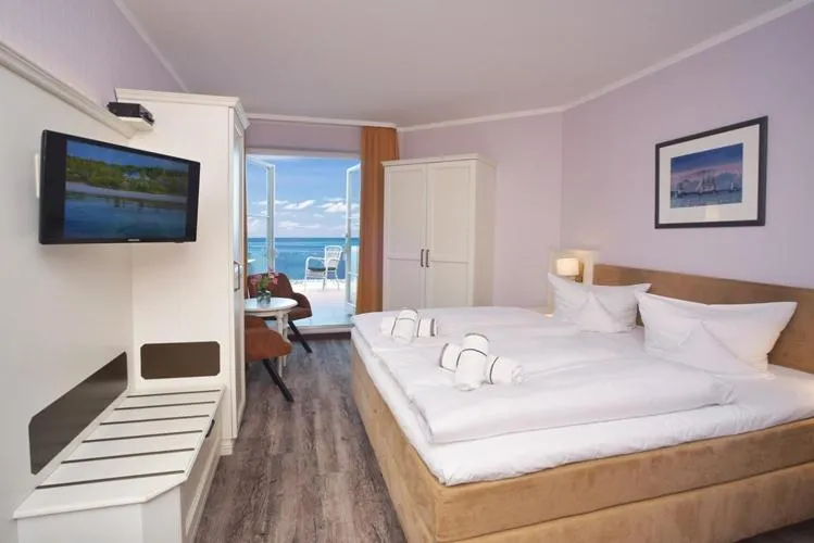 Bed in Hotel Wilhelmshöhe