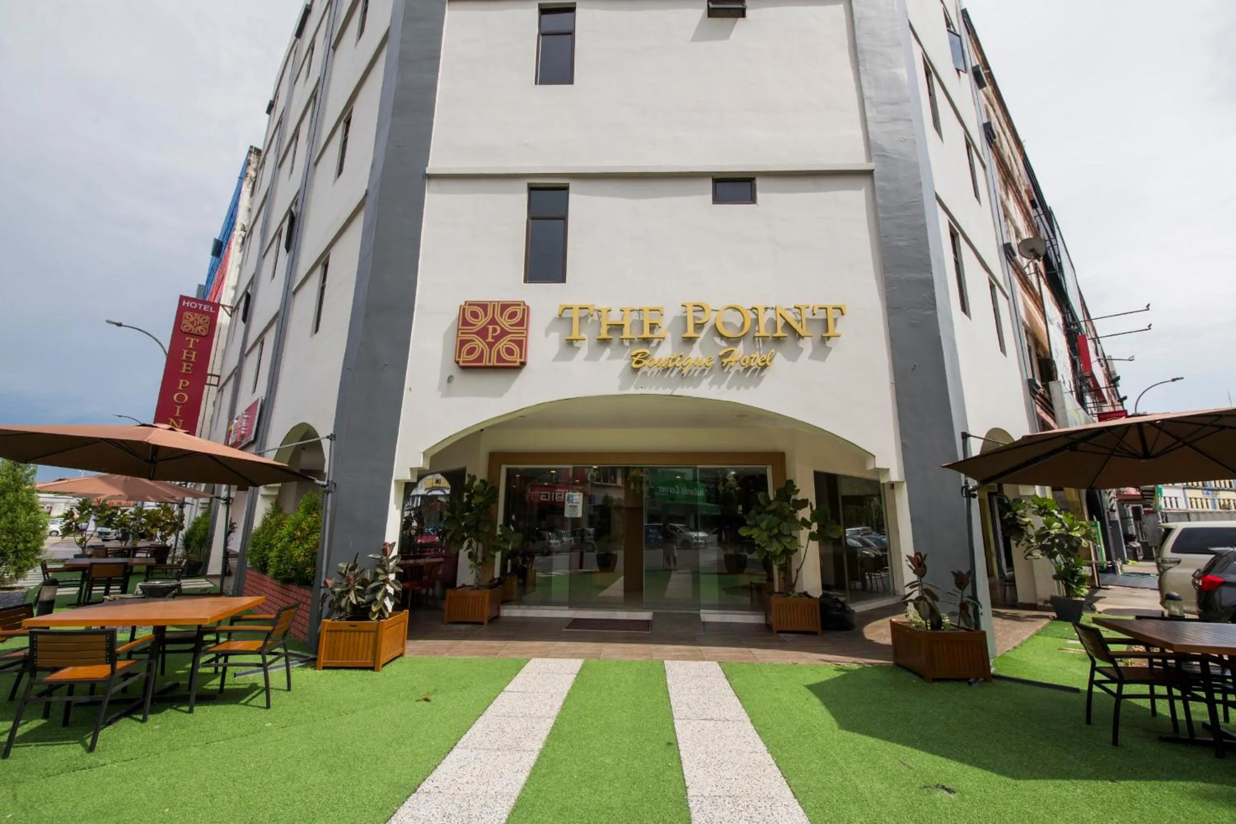 Property building in The Point Boutique Hotel