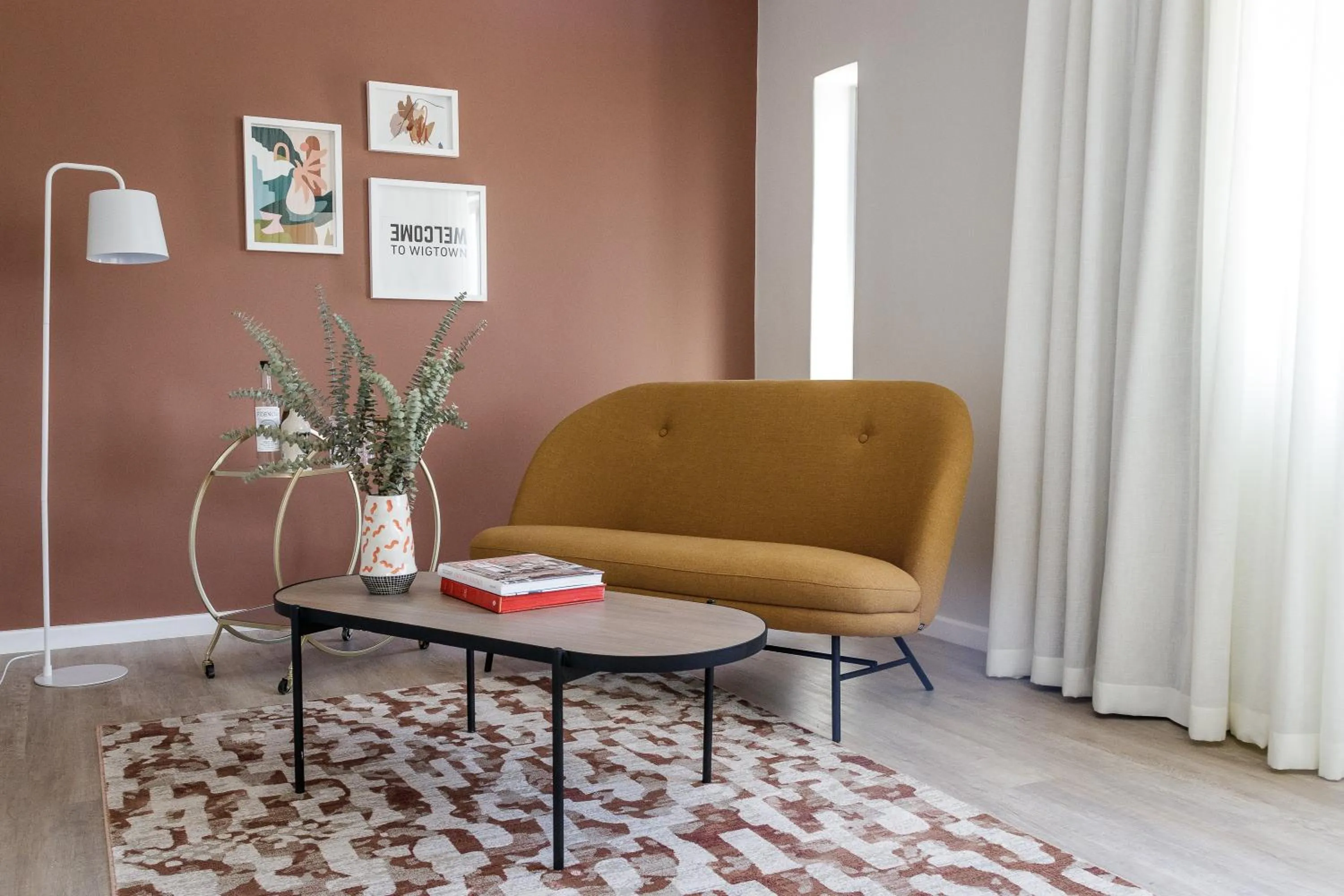 Living room in CURIOCITY Green Point