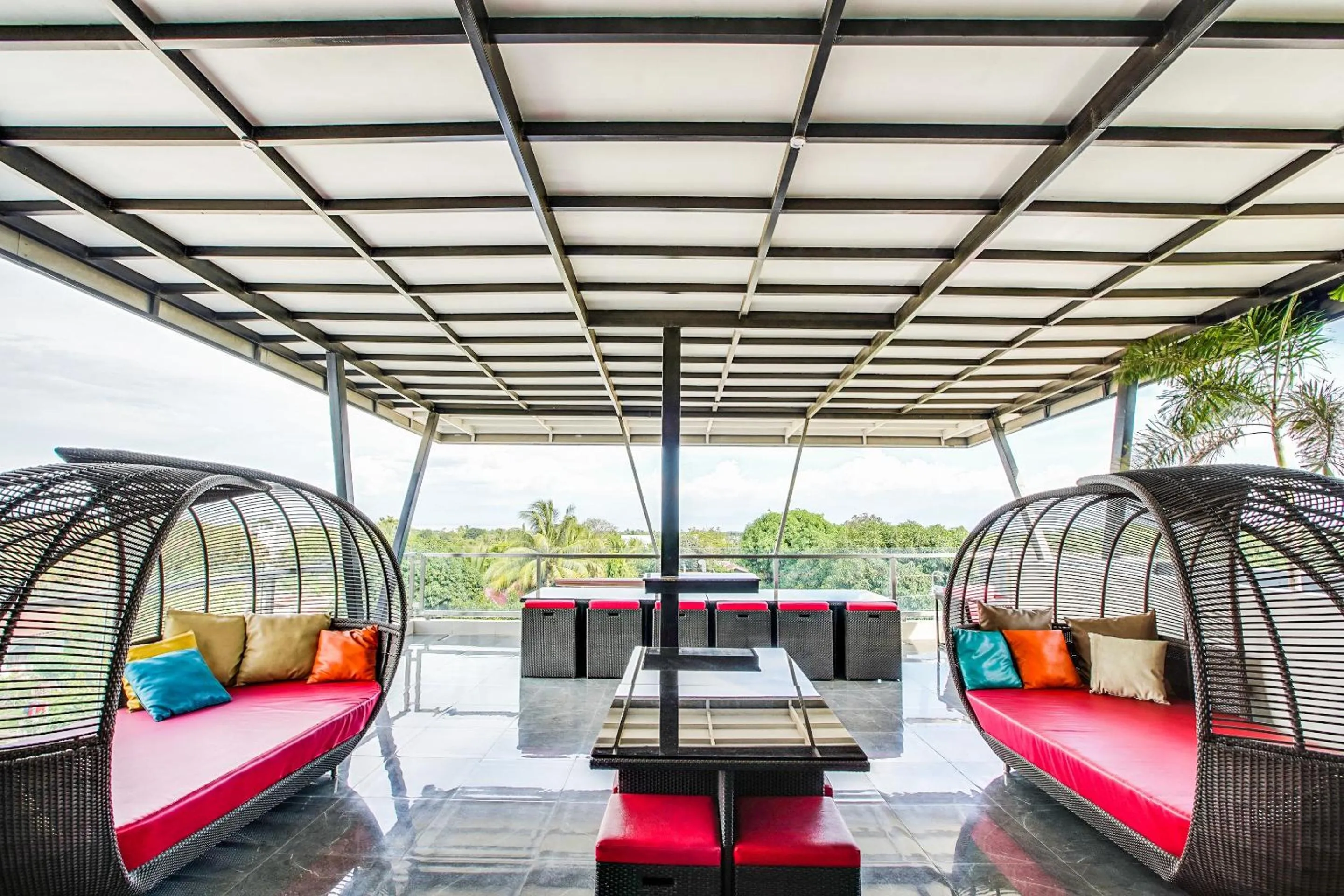 Lobby or reception in OYO 489 Casa Mia Hotel Suites