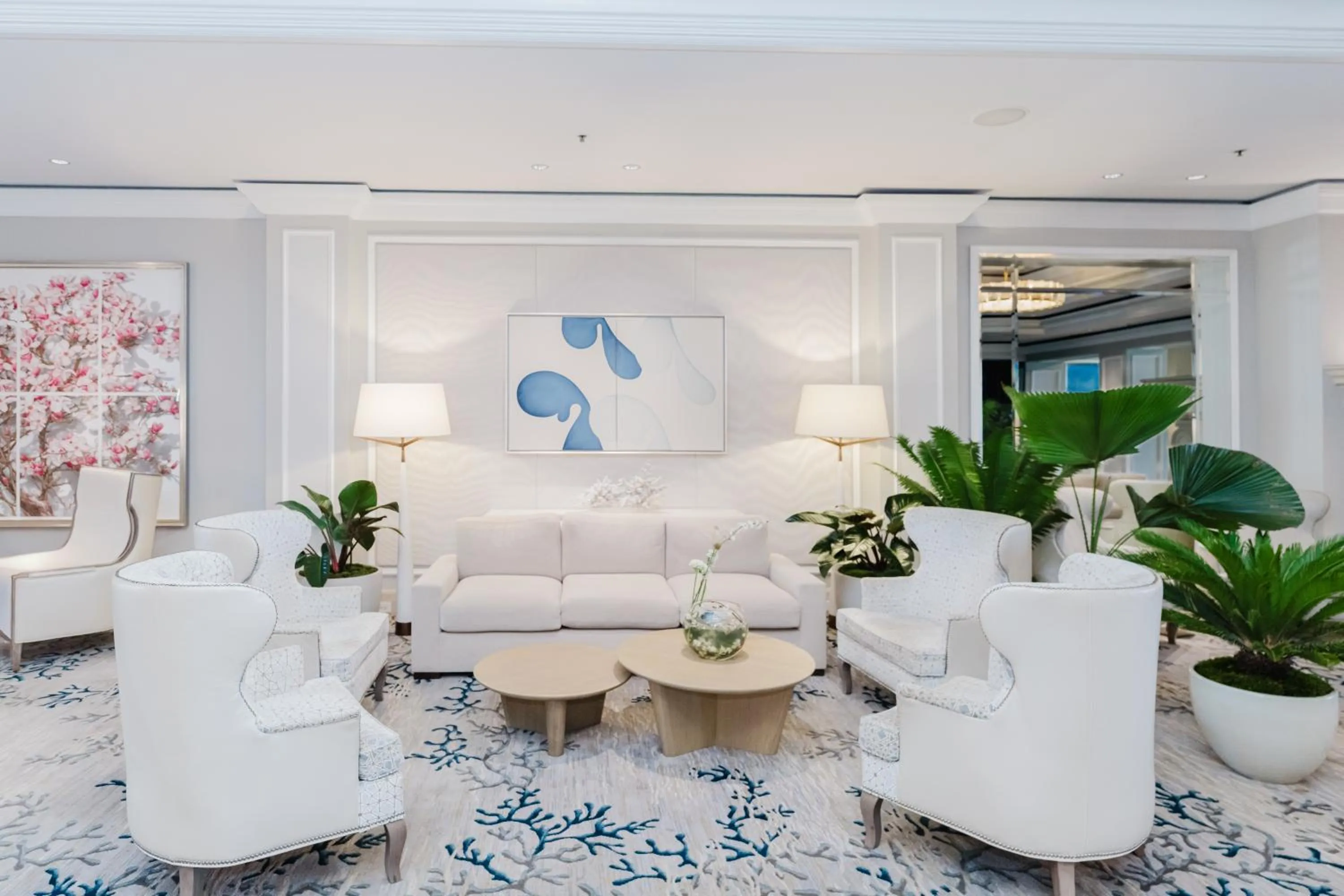 Seating area in Eau Resort & Spa