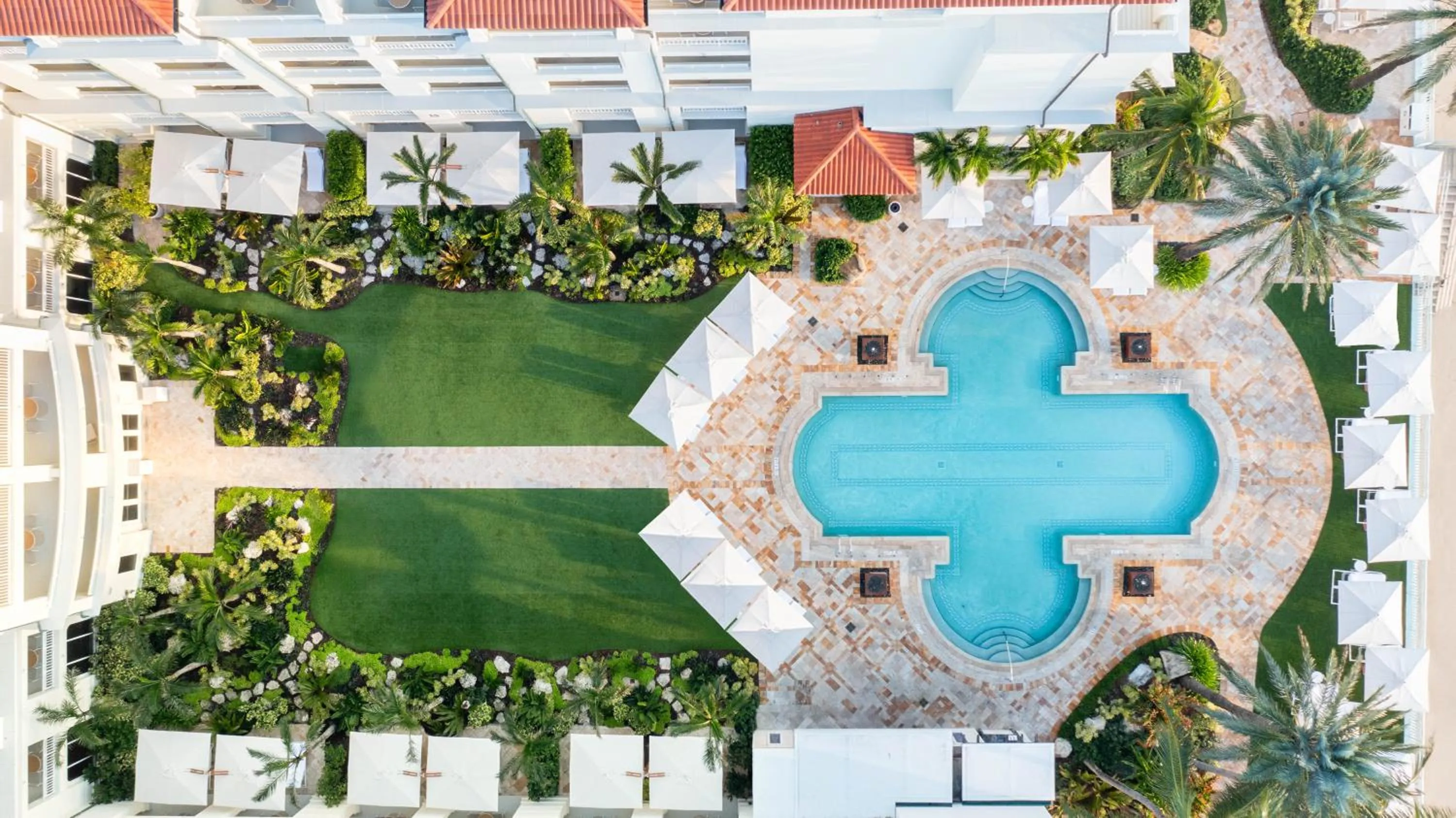 Bird's eye view in Eau Resort & Spa