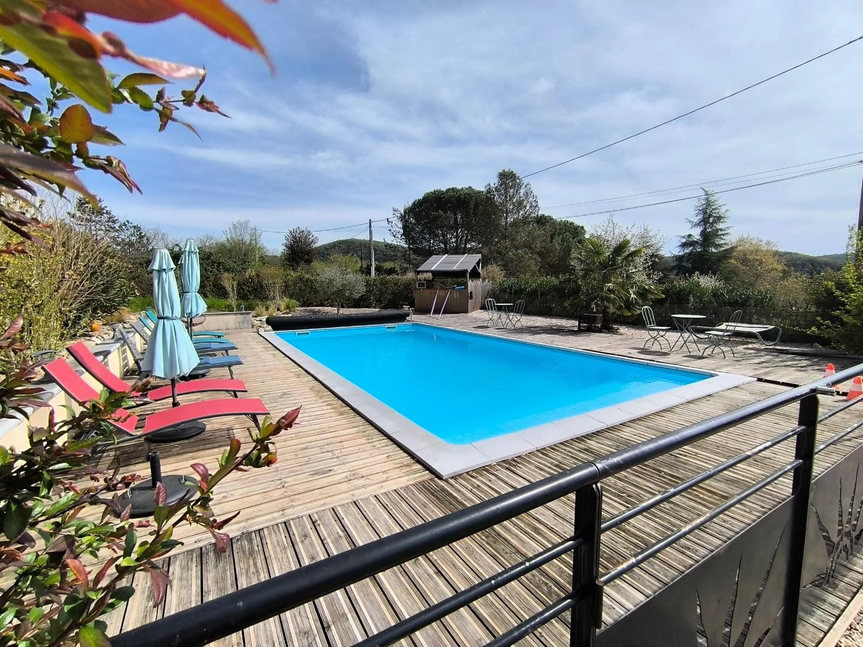 Swimming pool in Le Puits de Garival