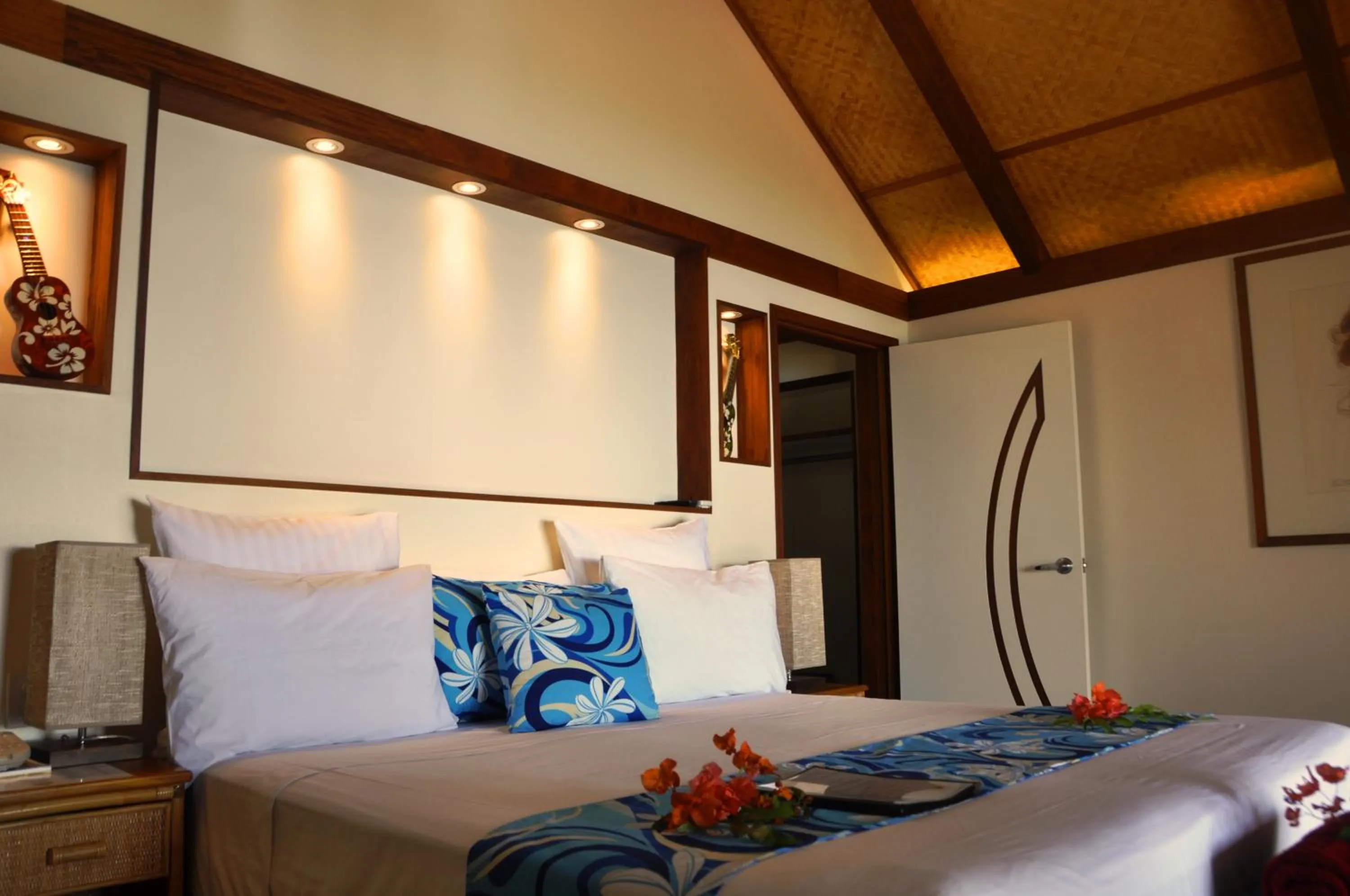 Bedroom, Bed in Tamanu Beach