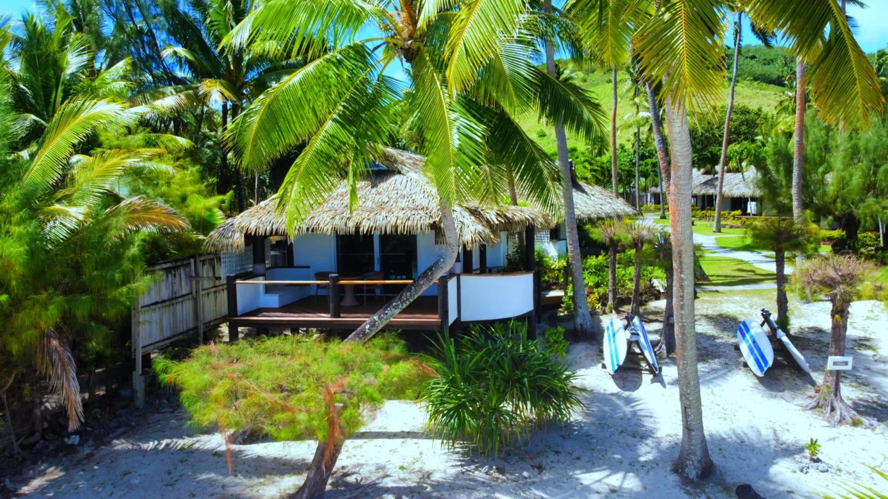 Natural landscape in Tamanu Beach