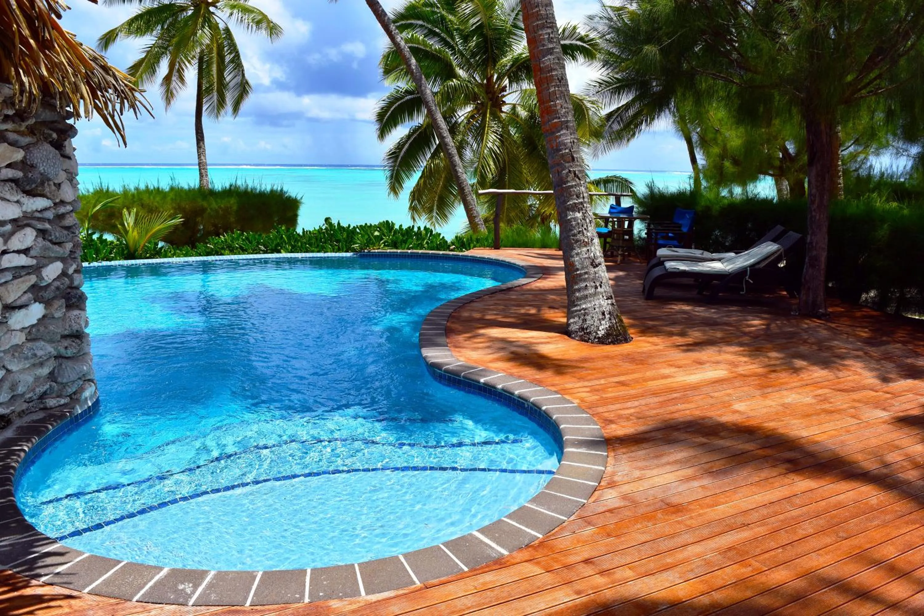 Balcony/Terrace in Tamanu Beach