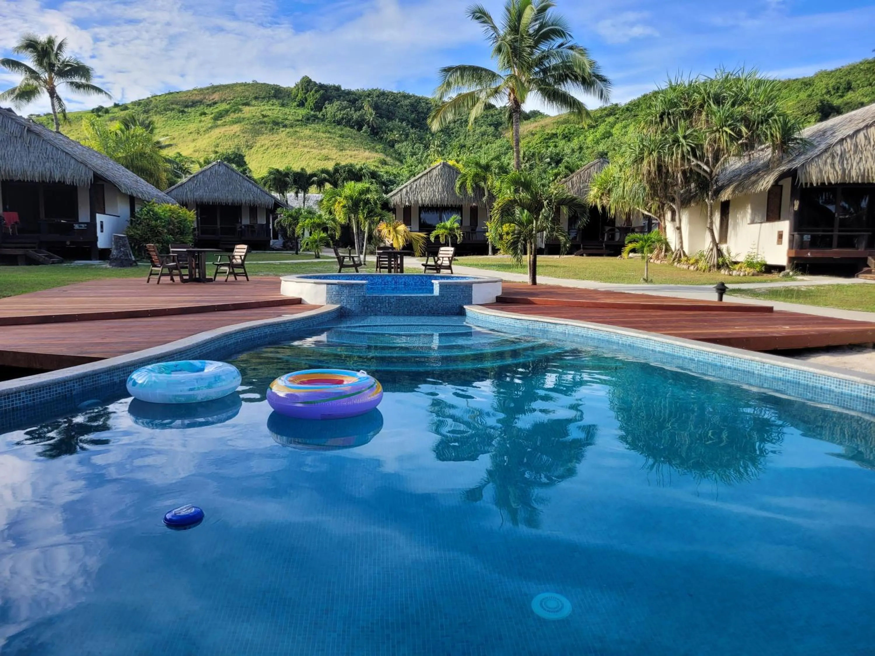 Swimming pool in Tamanu Beach