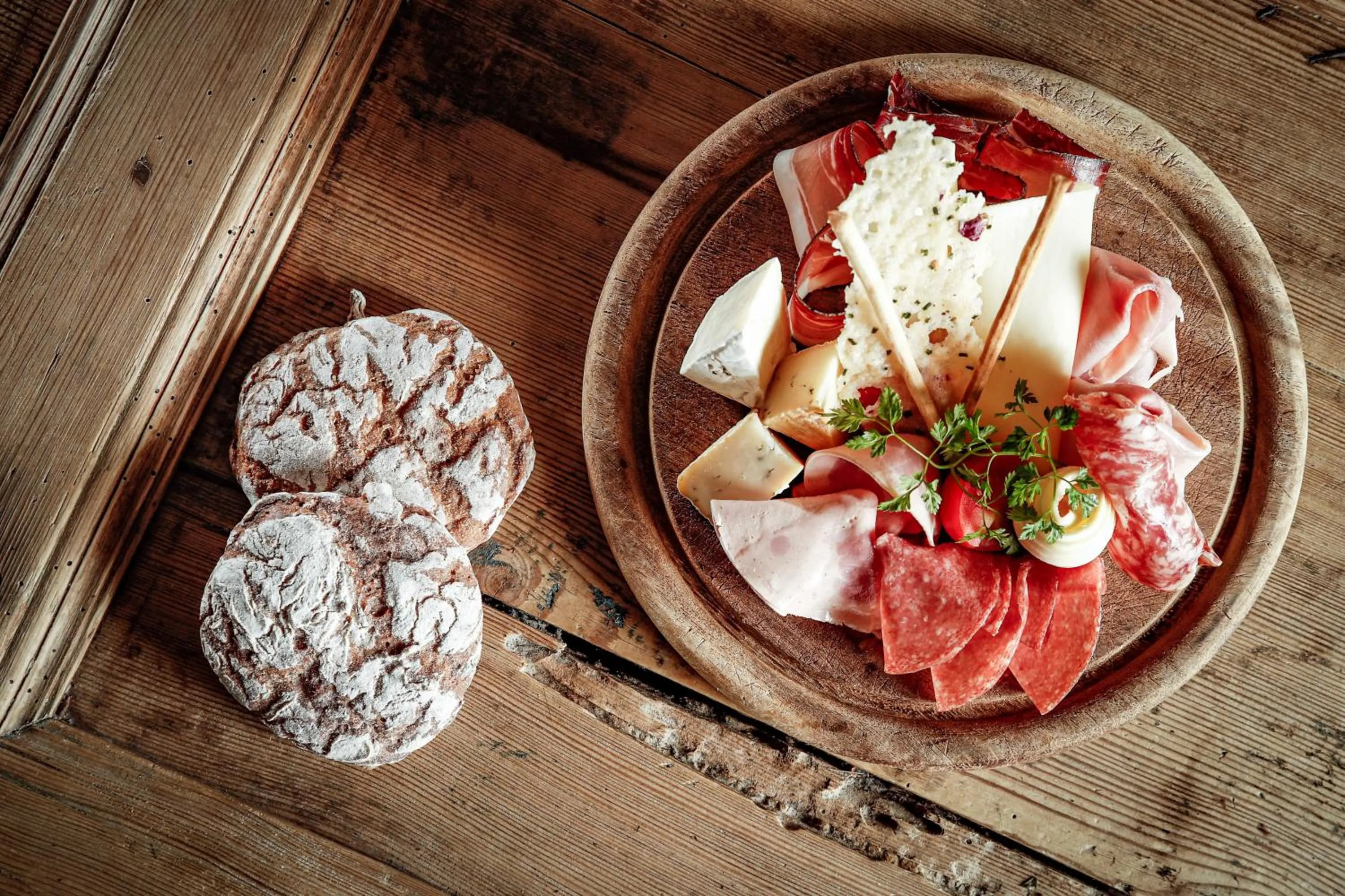 Restaurant/places to eat in Panorama Residence Saltauserhof Resort