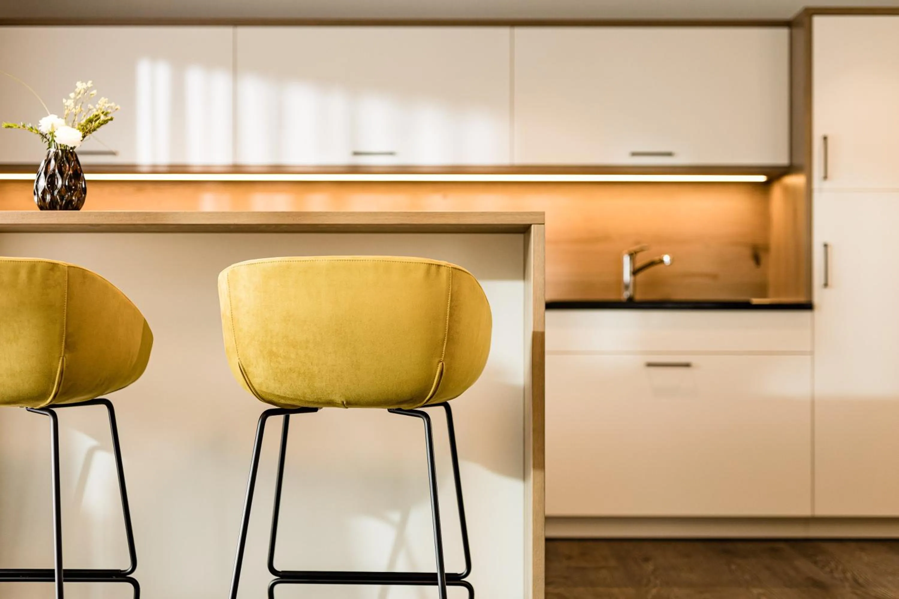 Seating area in Panorama Residence Saltauserhof Resort