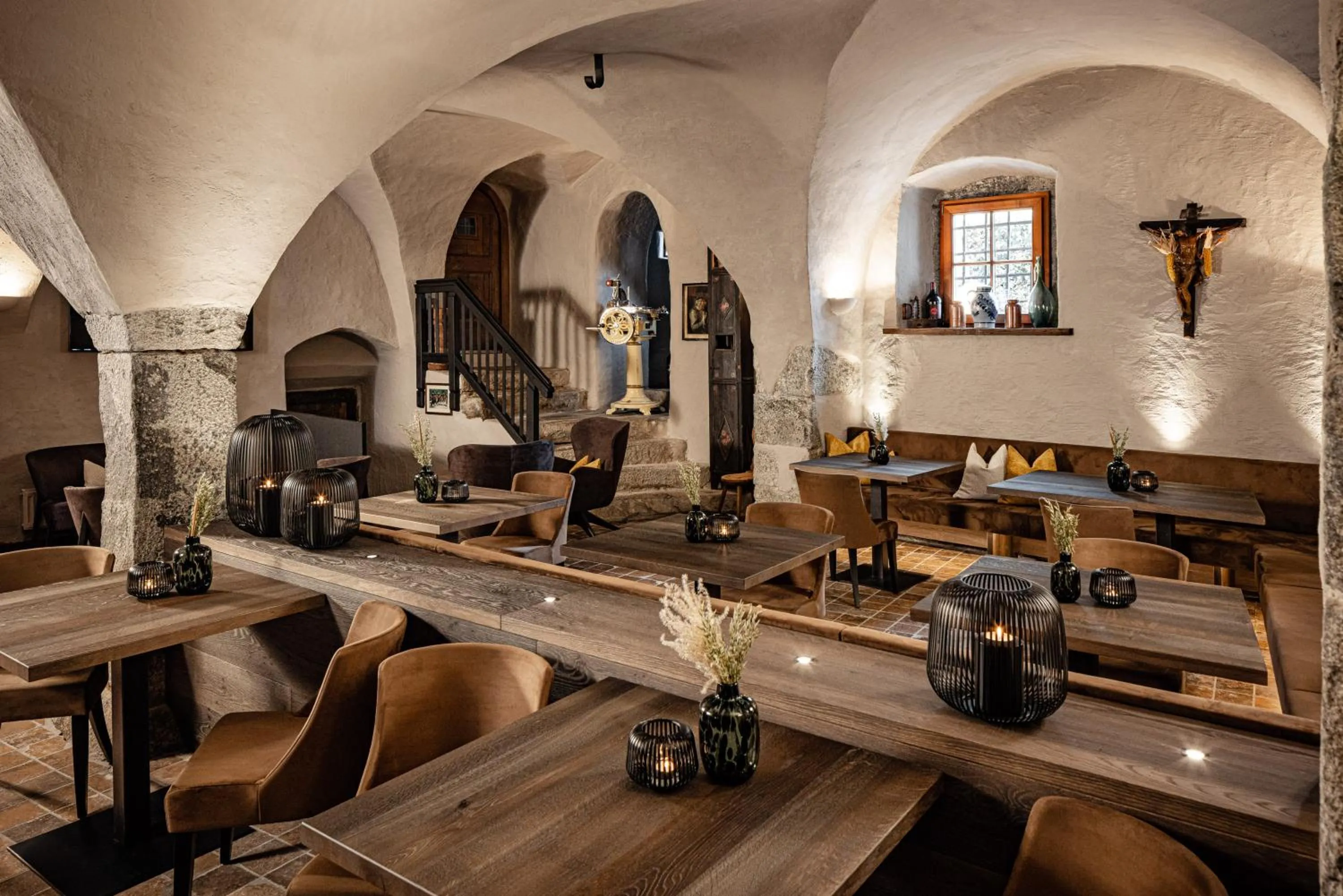 Lounge or bar in Panorama Residence Saltauserhof Resort