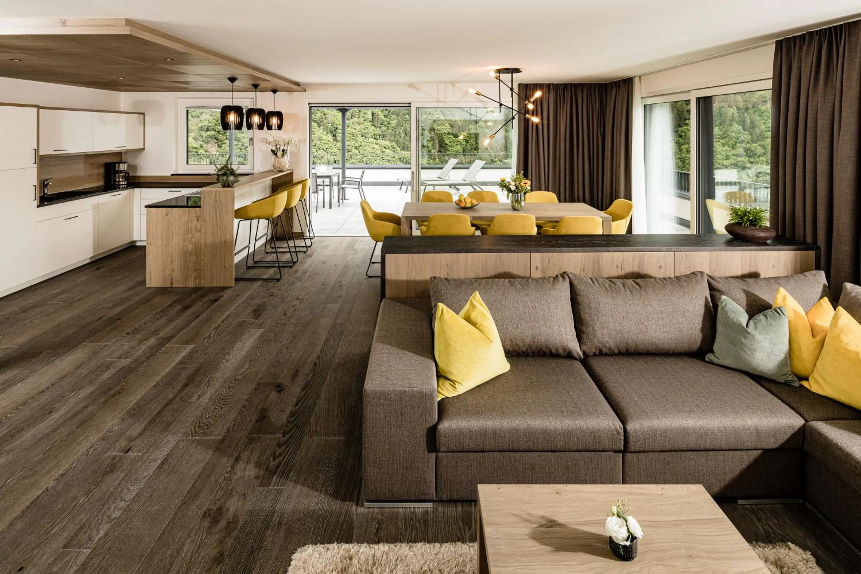 Property building in Panorama Residence Saltauserhof Resort