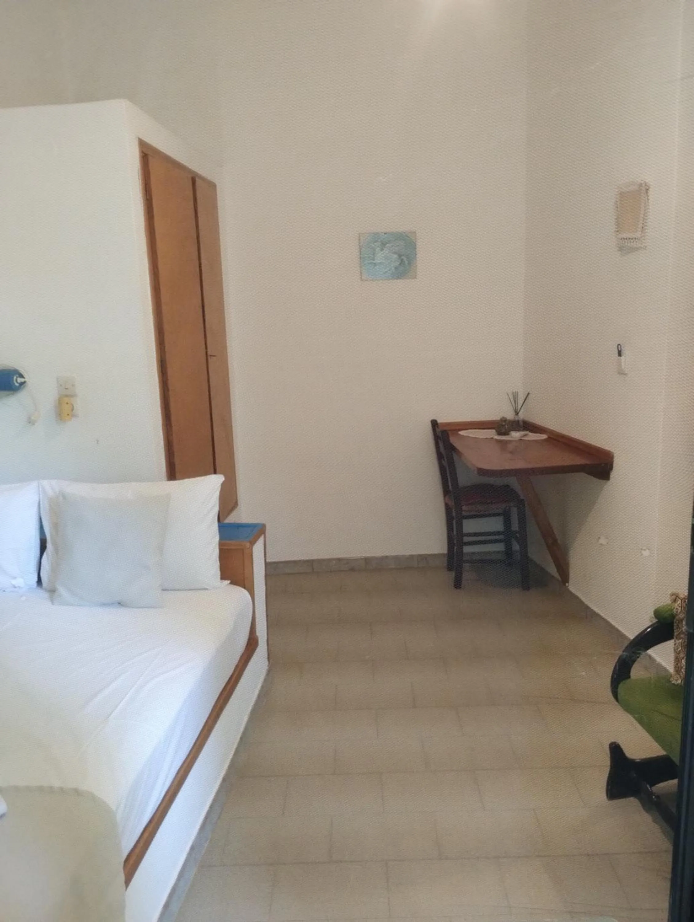 Bed in Oleander's Garden Traditional Cretan Cottage