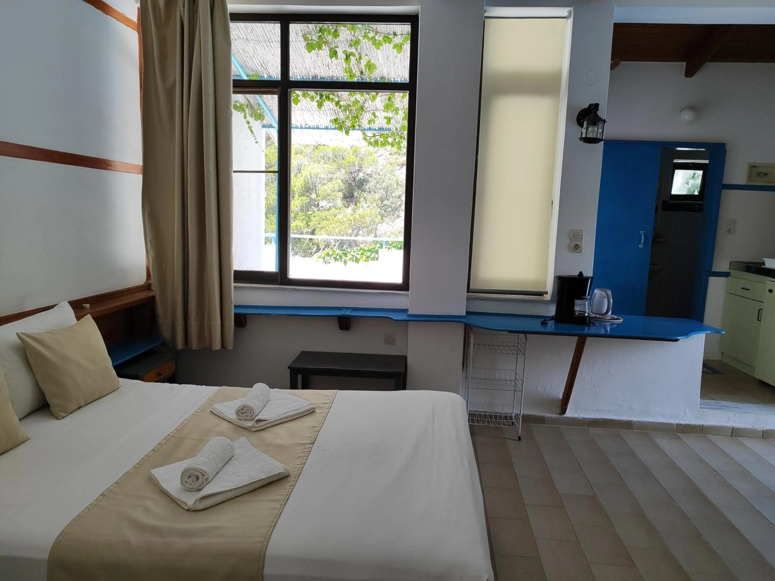 Bed in Oleander's Garden Traditional Cretan Cottage