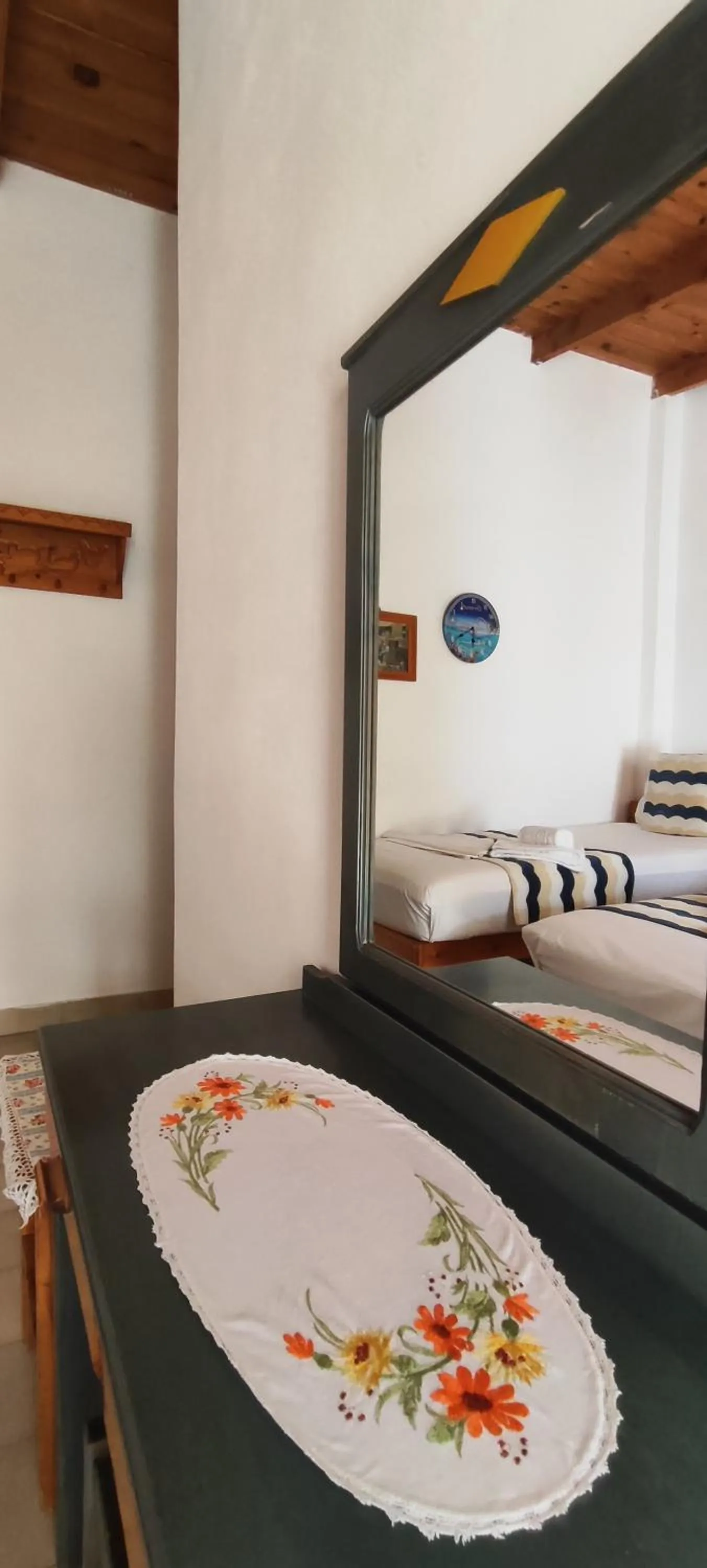 Bed in Oleander's Garden Traditional Cretan Cottage