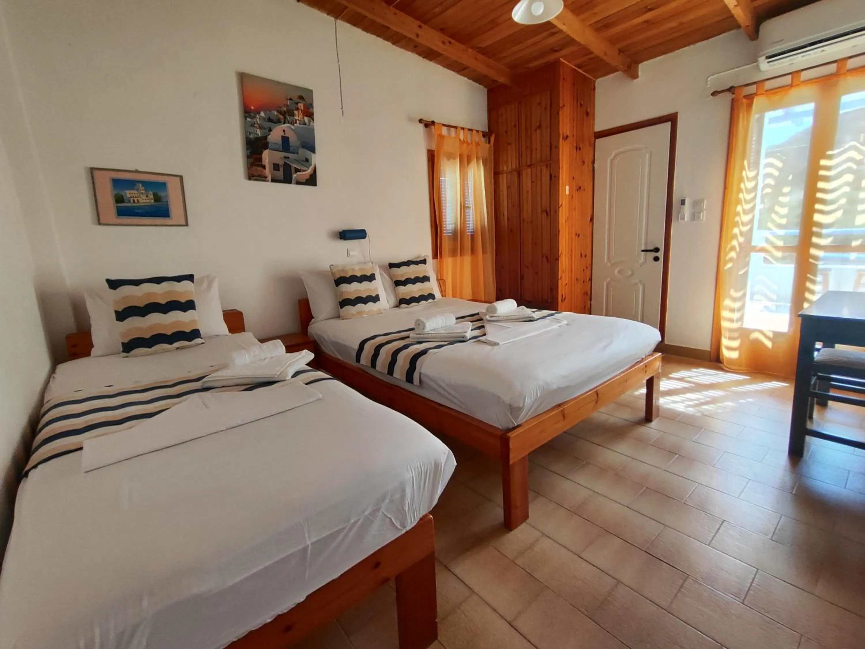 Bed in Oleander's Garden Traditional Cretan Cottage