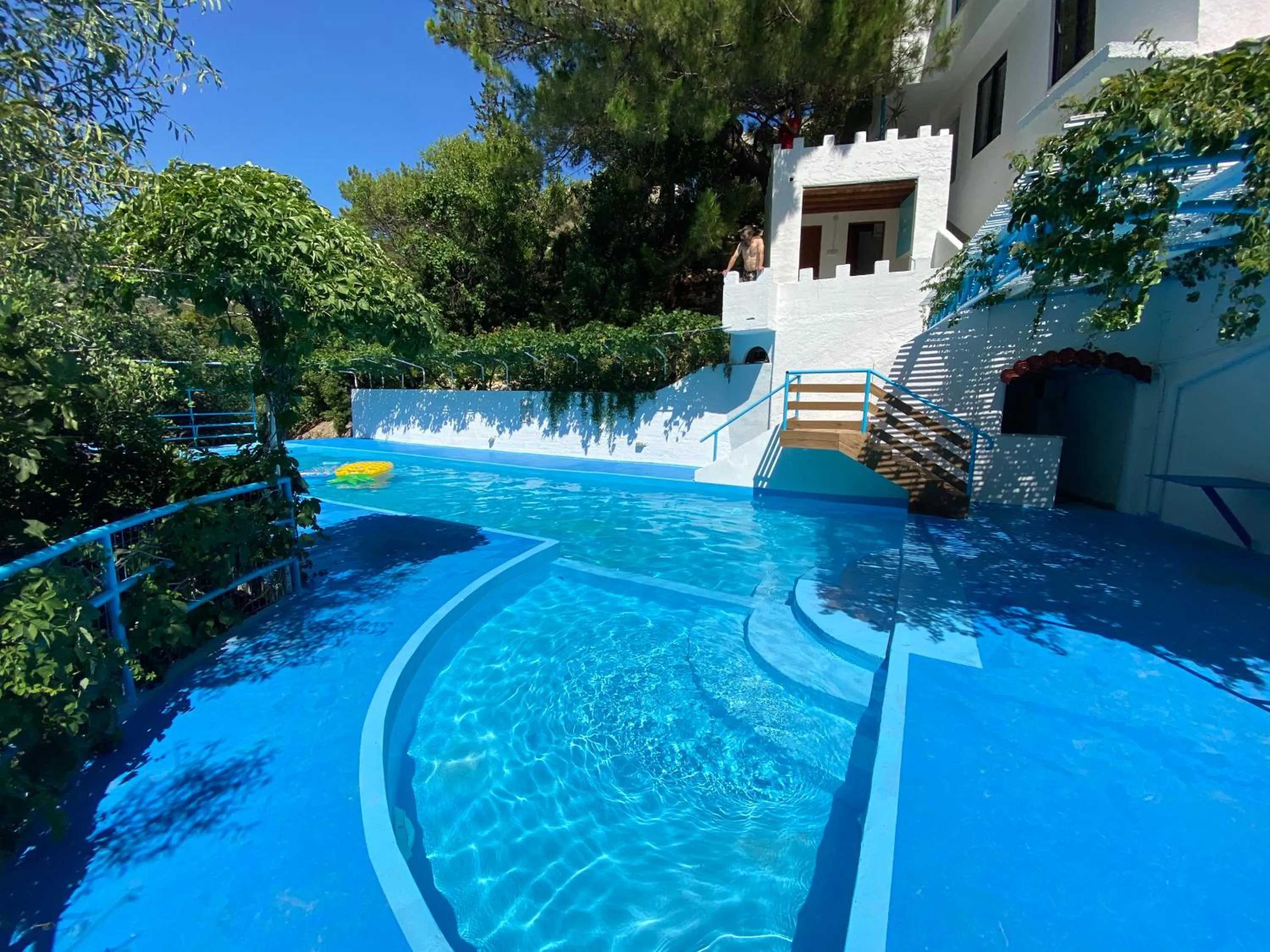 Swimming pool in Oleander's Garden Traditional Cretan Cottage