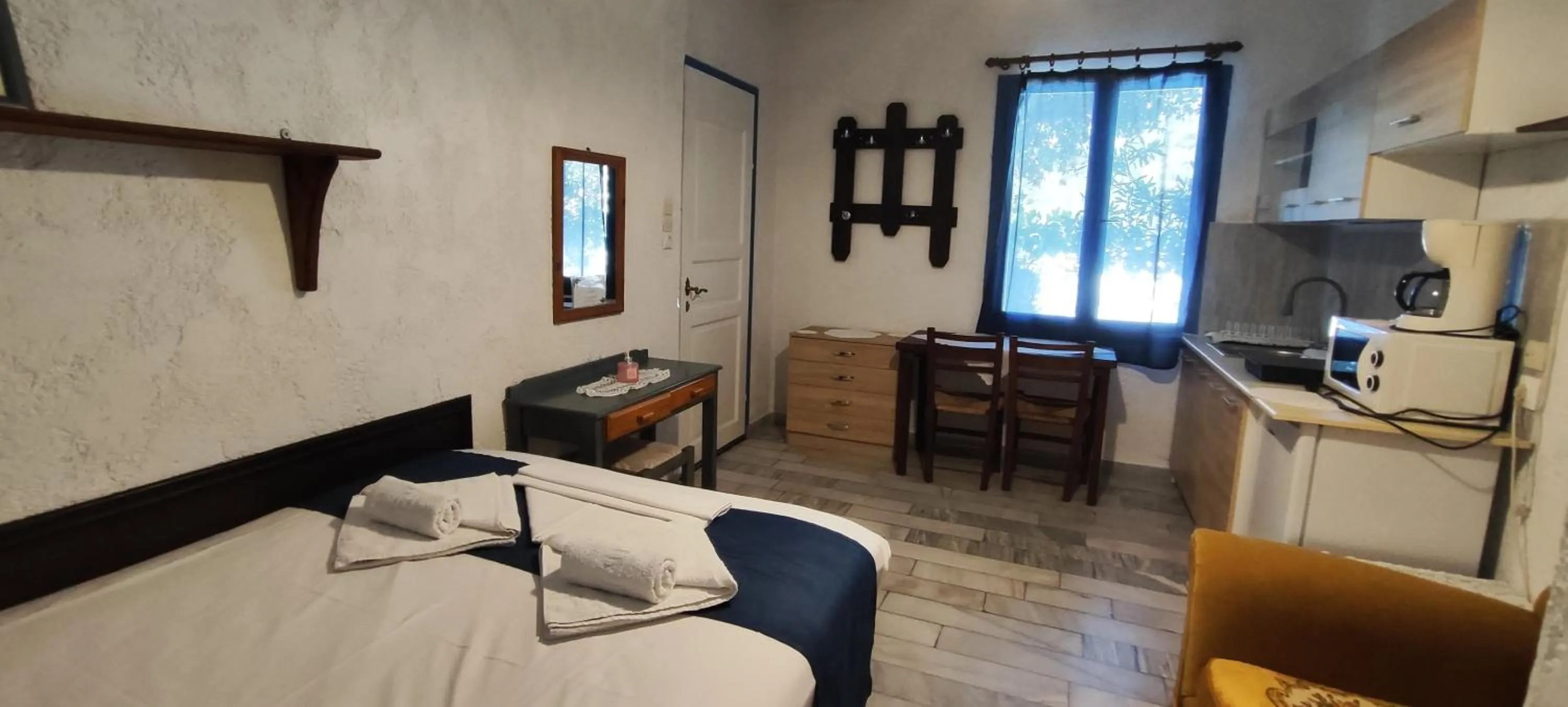 Bed in Oleander's Garden Traditional Cretan Cottage