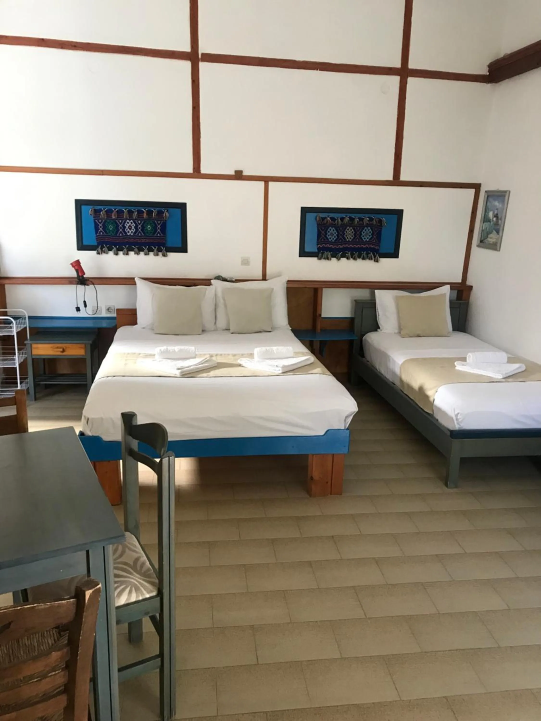 Bed in Oleander's Garden Traditional Cretan Cottage