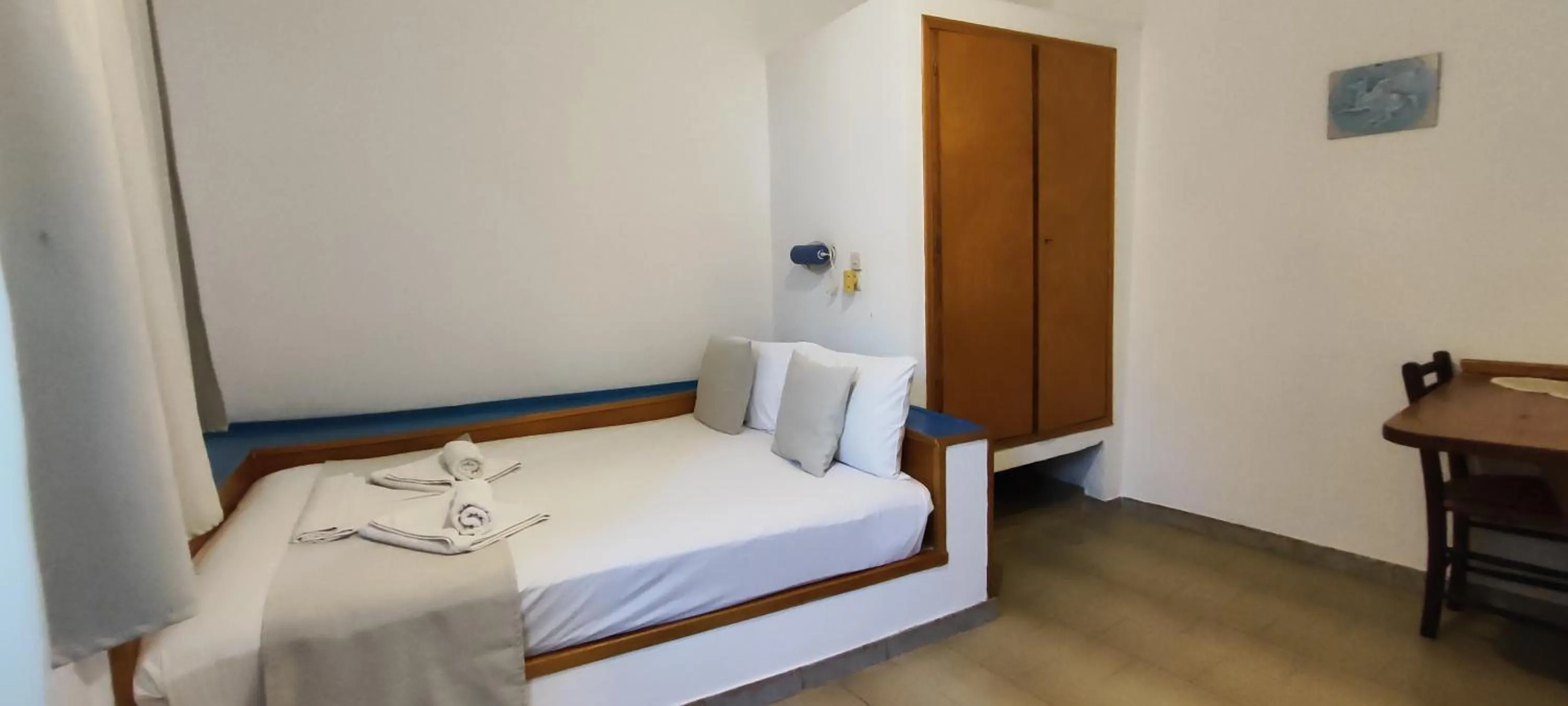 Bed in Oleander's Garden Traditional Cretan Cottage