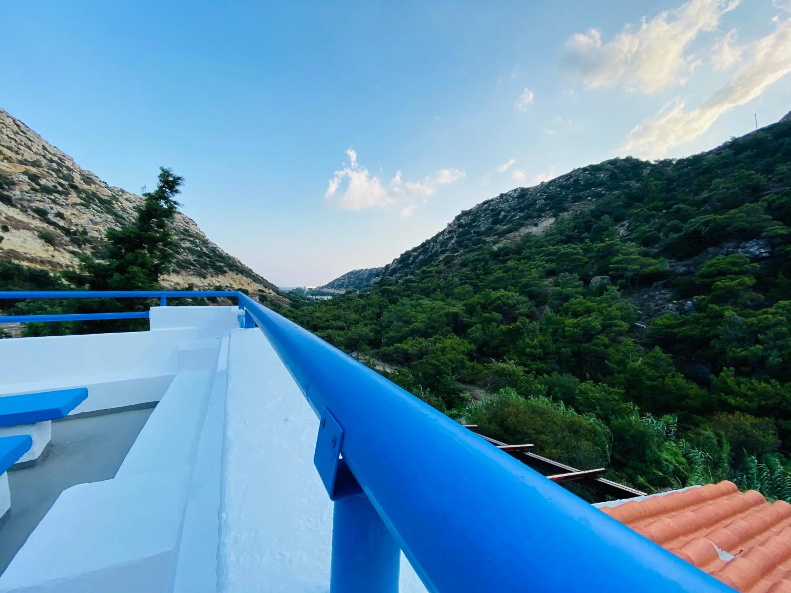 Balcony/Terrace in Oleander's Garden Traditional Cretan Cottage