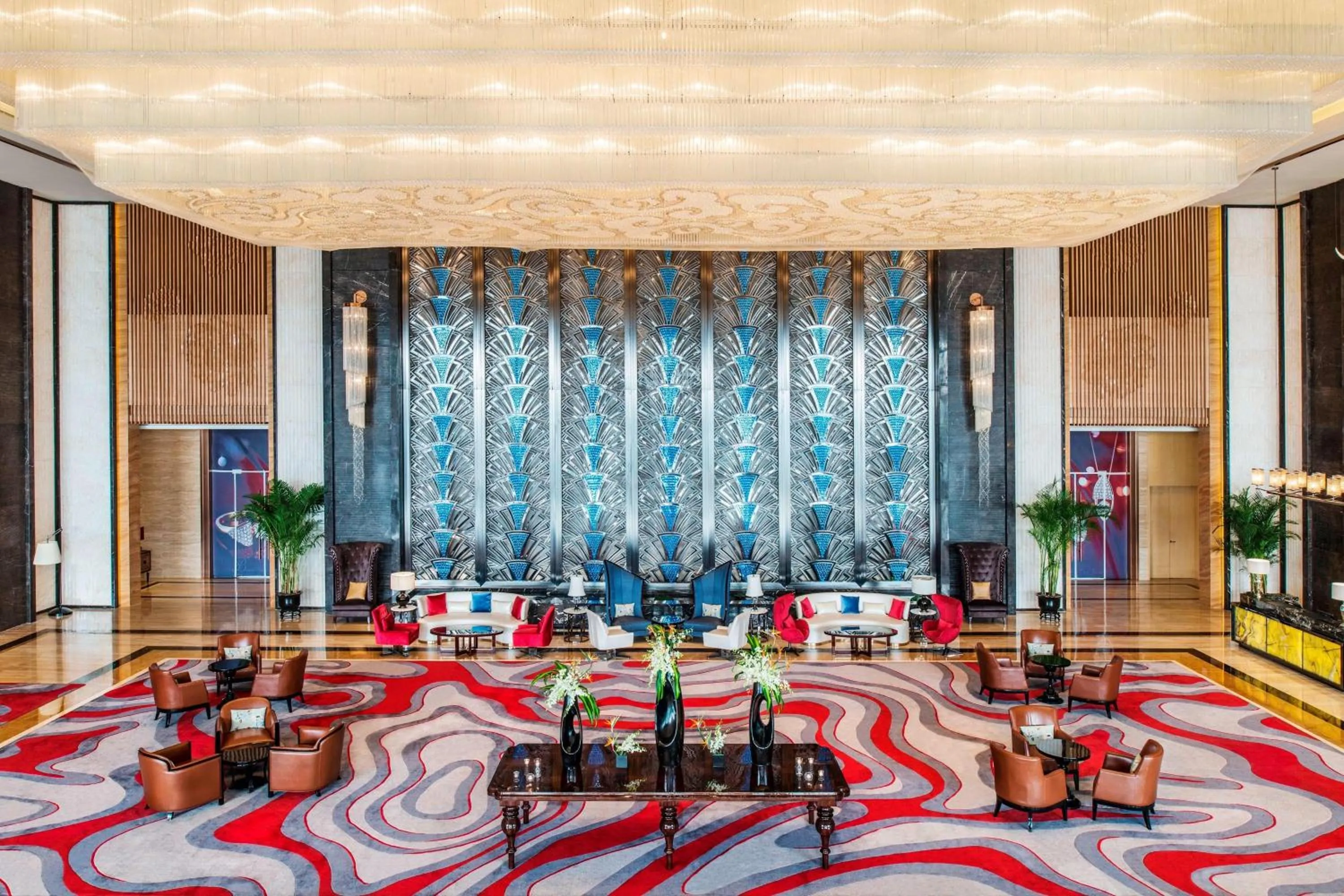 Lobby or reception in Le Meridien Yixing Hotel