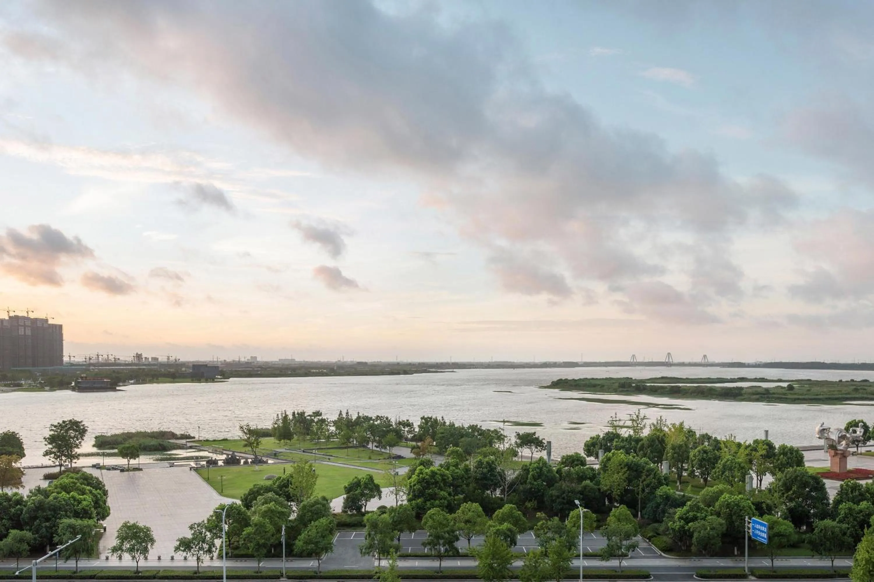 View (from property/room) in Le Meridien Yixing Hotel