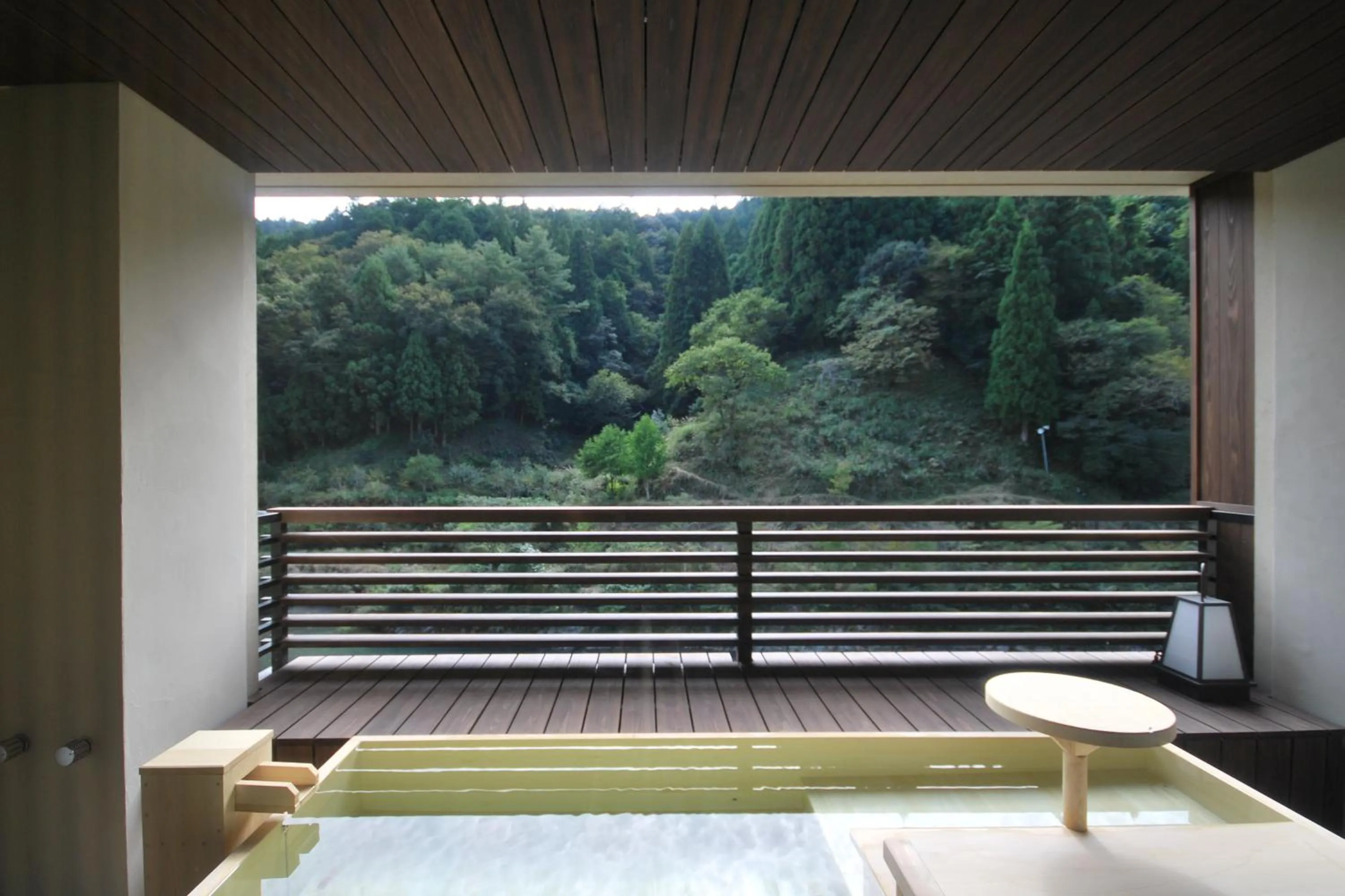 Hot Spring Bath in Kawayu Onsen Fujiya